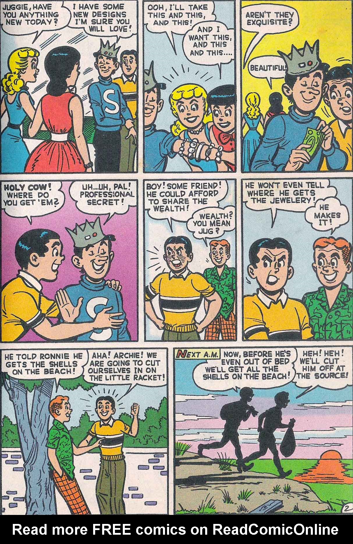 Read online Jughead's Double Digest Magazine comic -  Issue #61 - 127