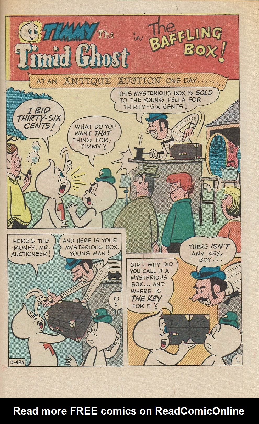 Read online Timmy the Timid Ghost comic -  Issue #19 - 26