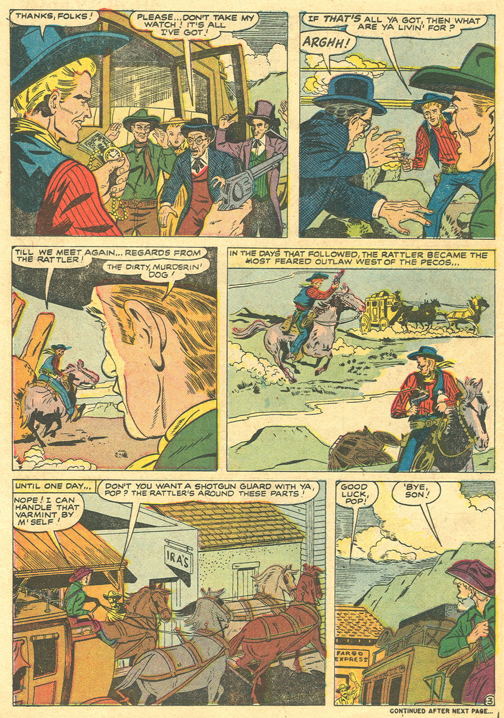 Read online Kid Colt Outlaw comic -  Issue #22 - 24