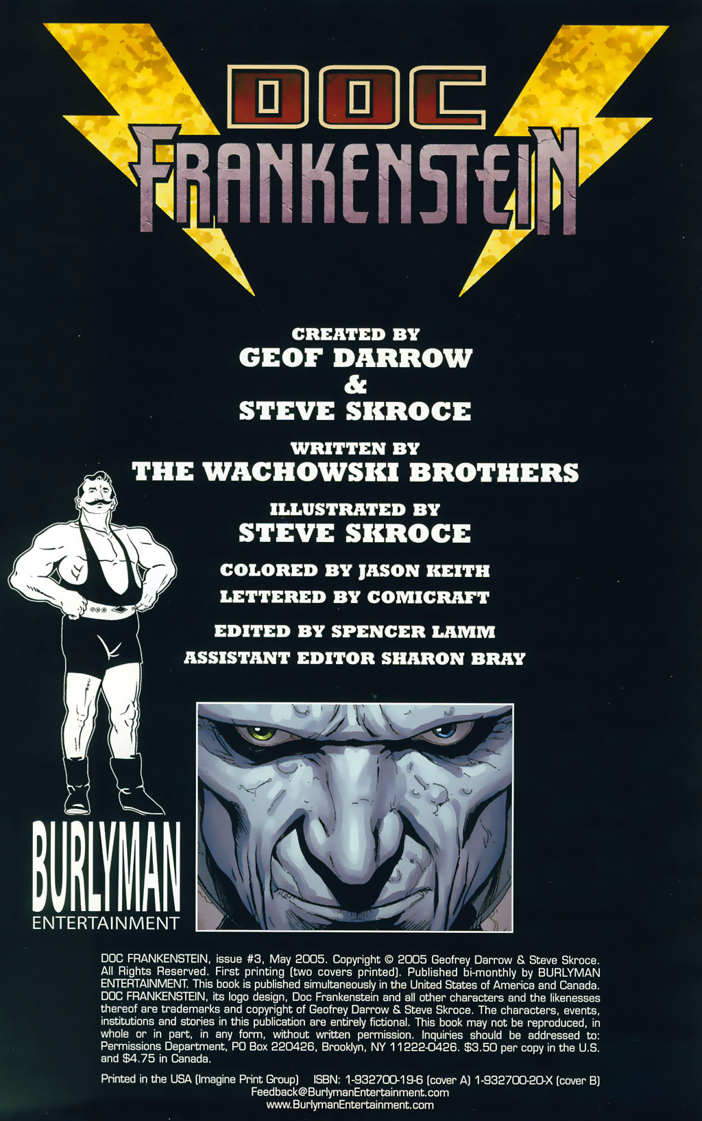 Read online Doc Frankenstein comic -  Issue #3 - 2
