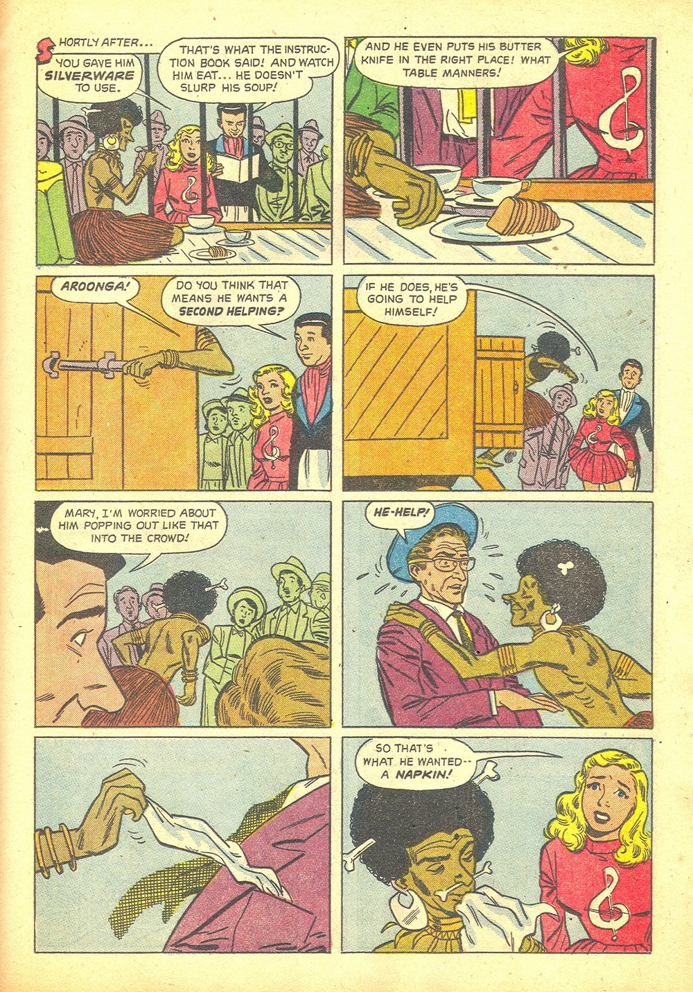 Read online Four Color Comics comic -  Issue #694 - 21