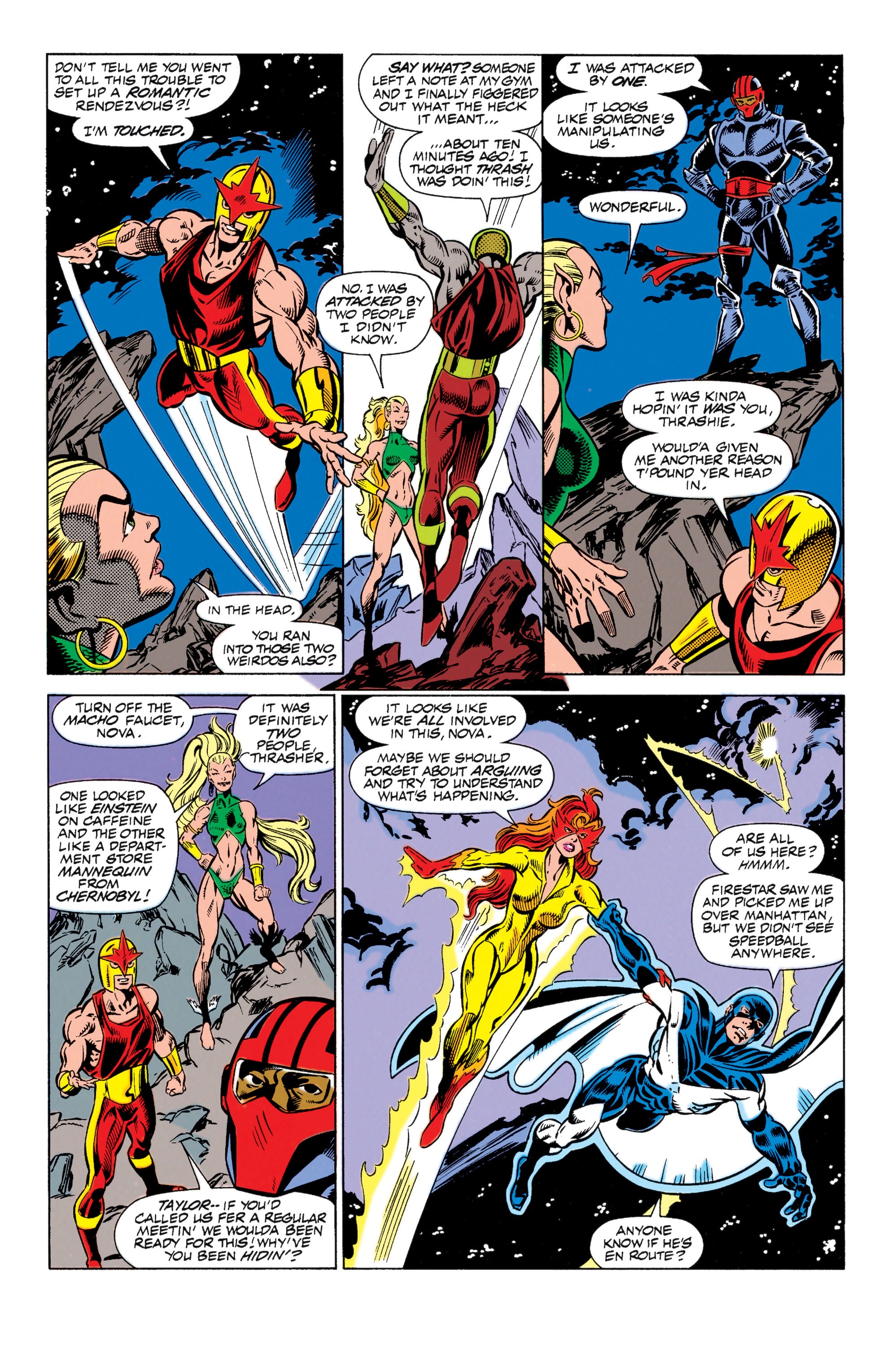 Read online The New Warriors comic -  Issue #3 - 18