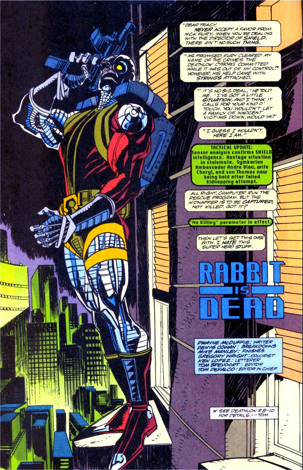 Read online Deathlok (1991) comic -  Issue #12 - 5