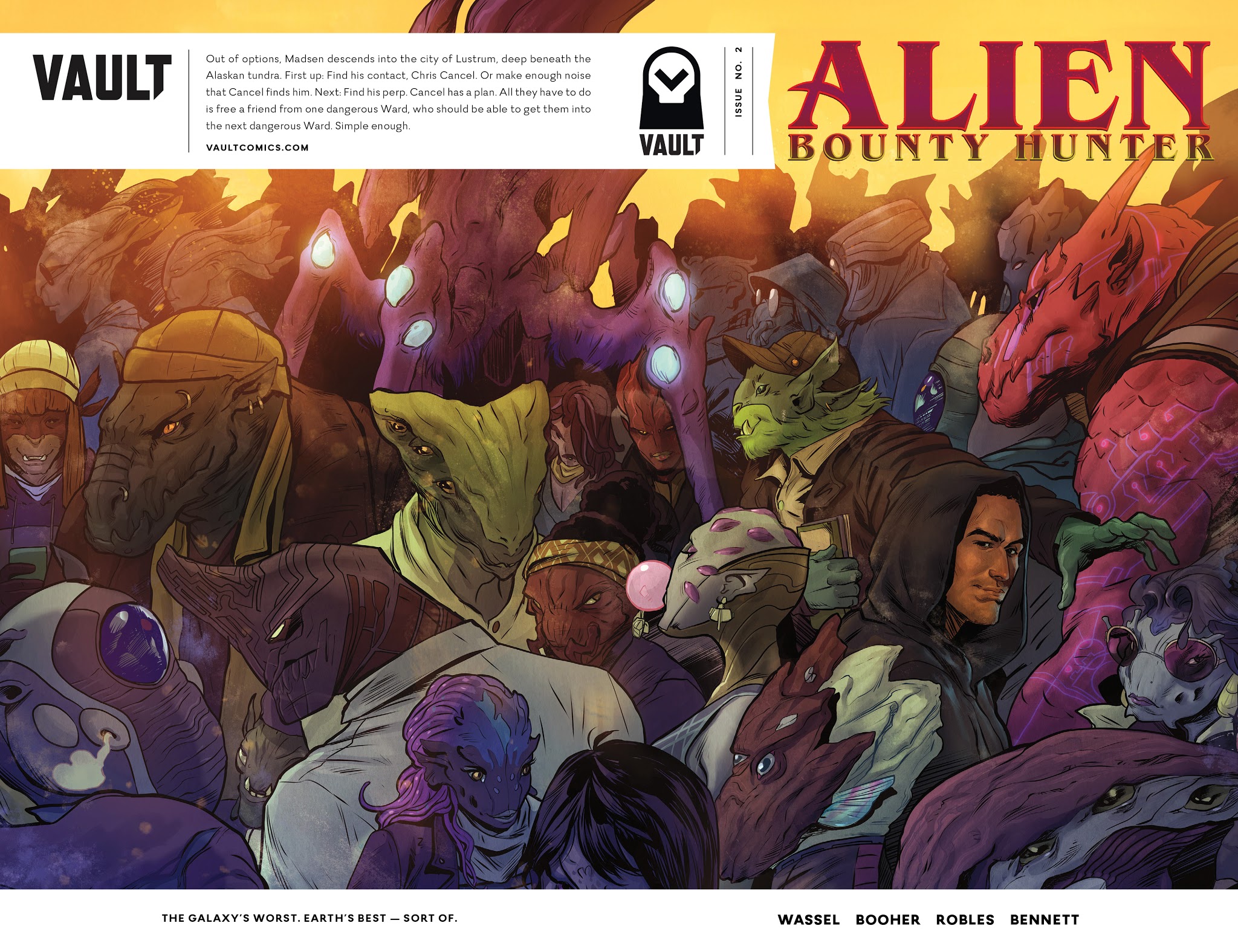 Read online Alien Bounty Hunter comic -  Issue #2 - 1