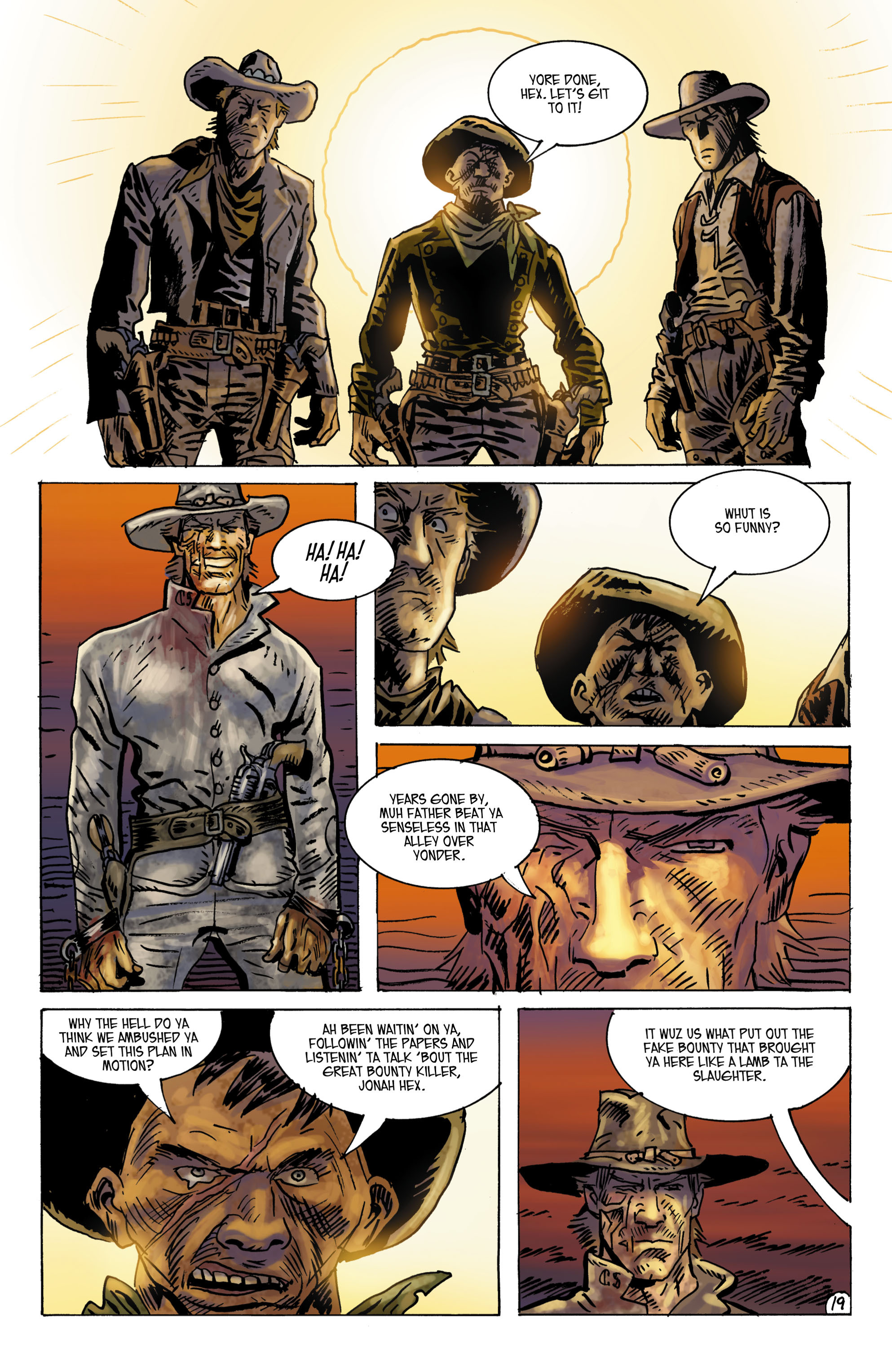 Read online Jonah Hex (2006) comic -  Issue #42 - 18