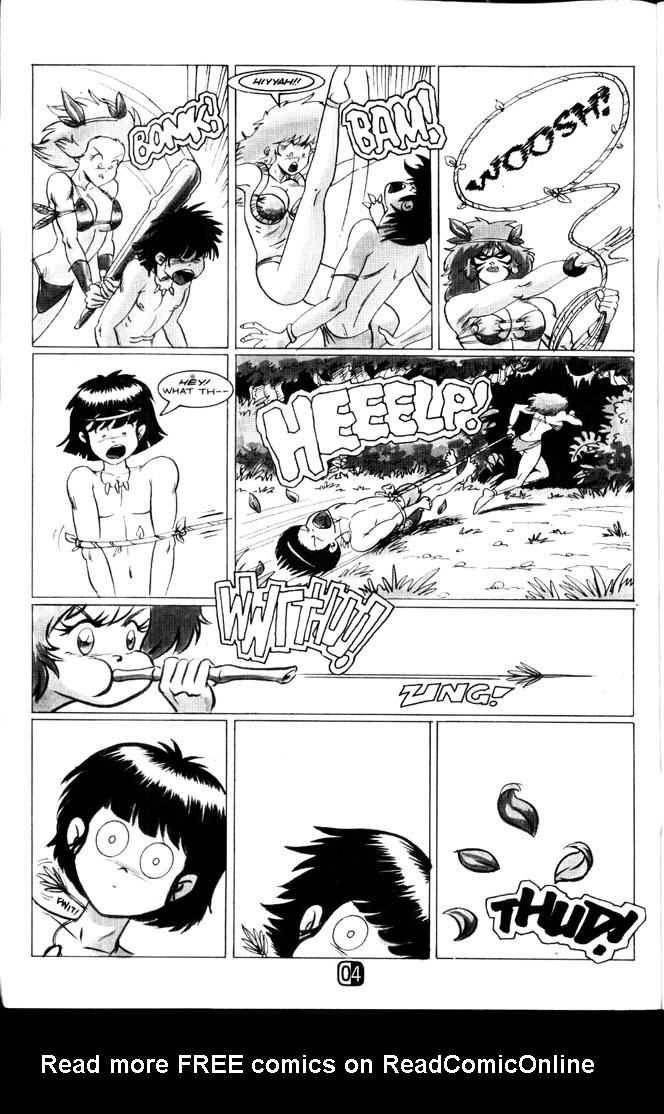 Read online Amazon Gazonga: Bad Girls Of The Jungle comic -  Issue # Full - 6