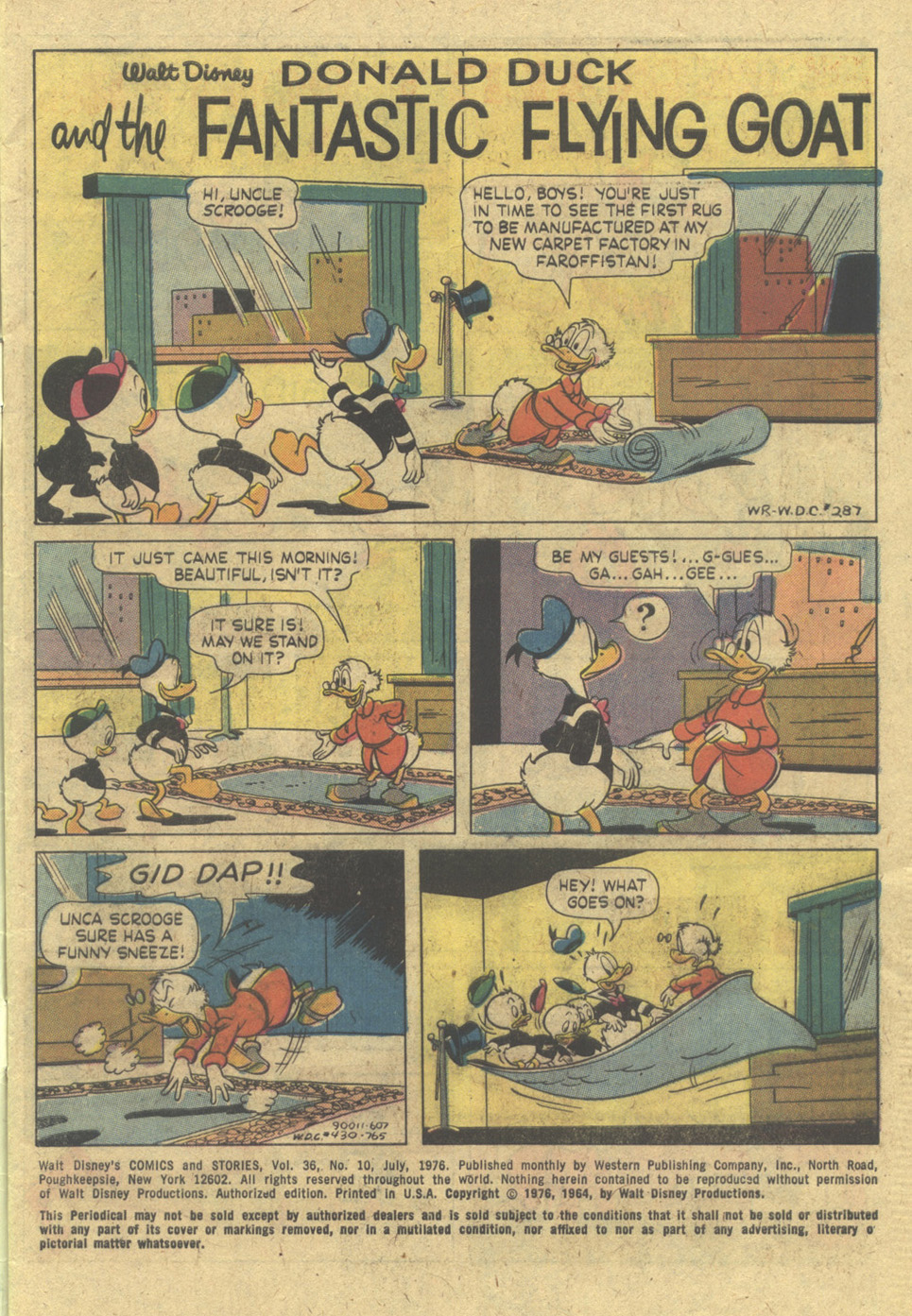 Read online Walt Disney's Comics and Stories comic -  Issue #430 - 2