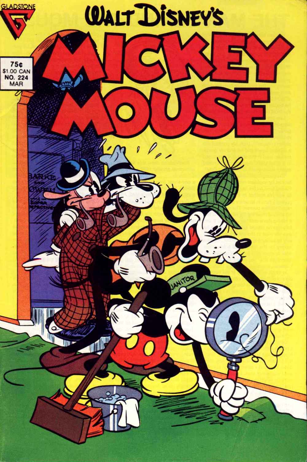 Read online Walt Disney's Mickey Mouse comic -  Issue #224 - 1
