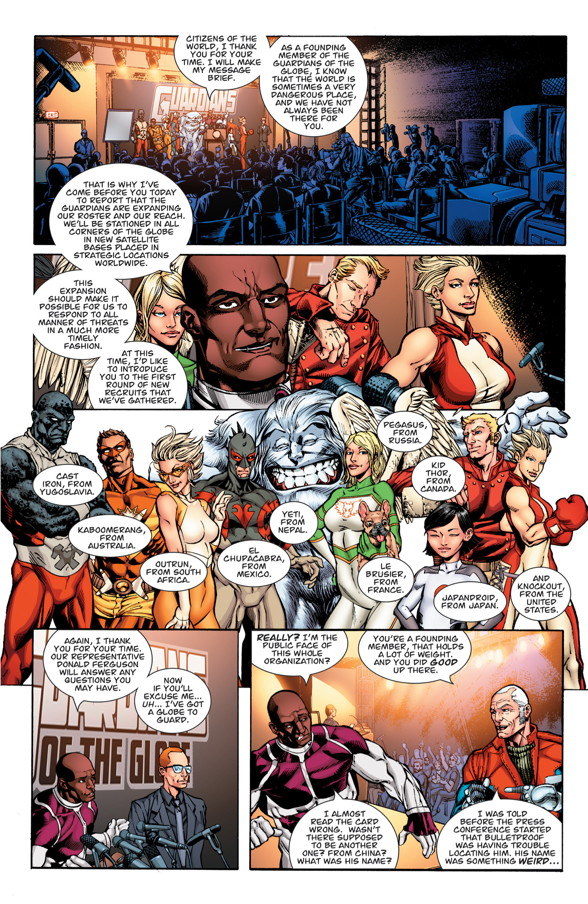 Read online Guarding the Globe (2010) comic -  Issue # _TPB - 71