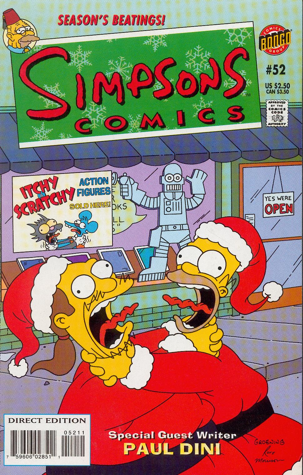 Read online Simpsons Comics comic -  Issue #52 - 1