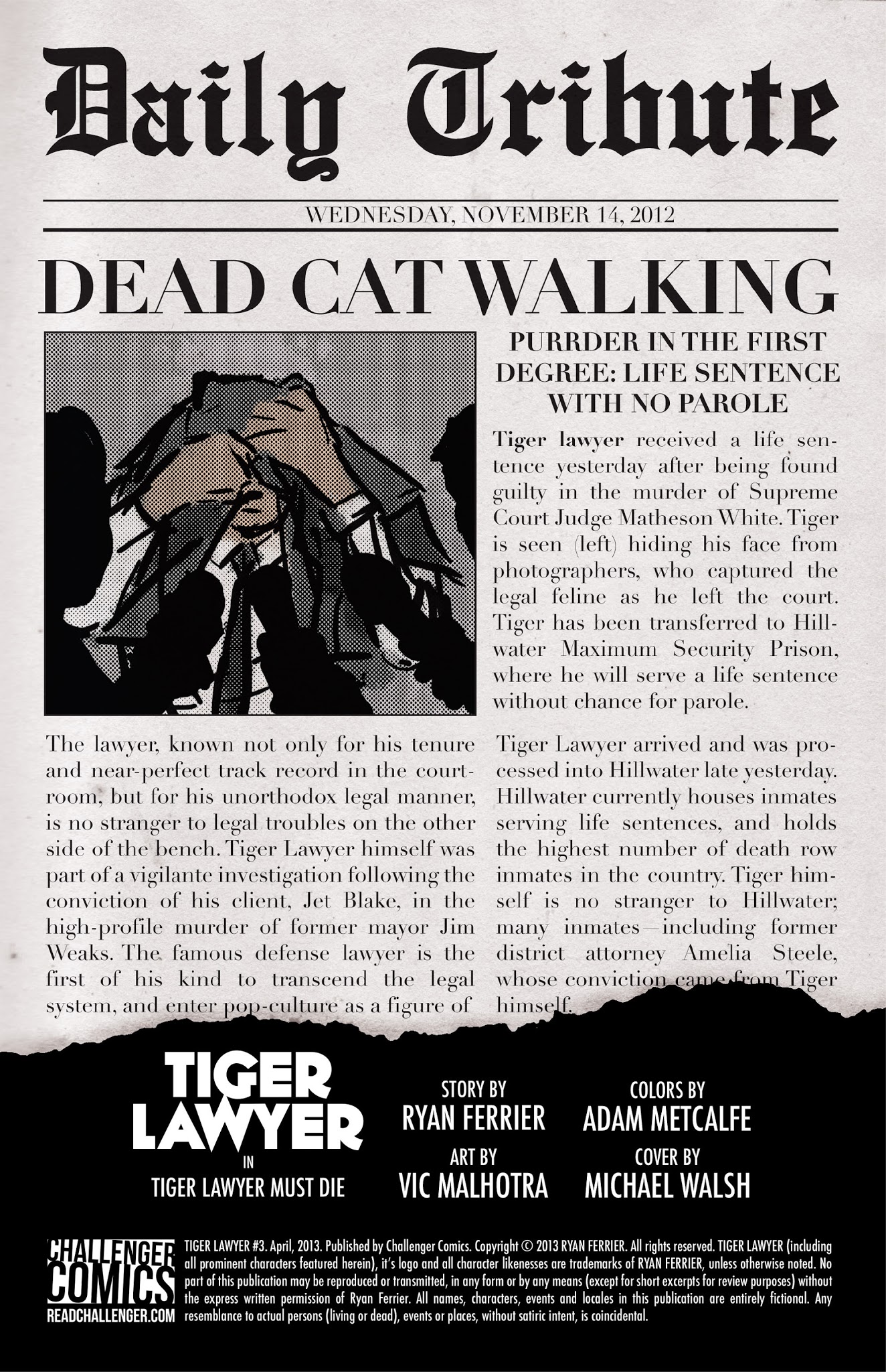 Read online Tiger Lawyer comic -  Issue #3 - 18