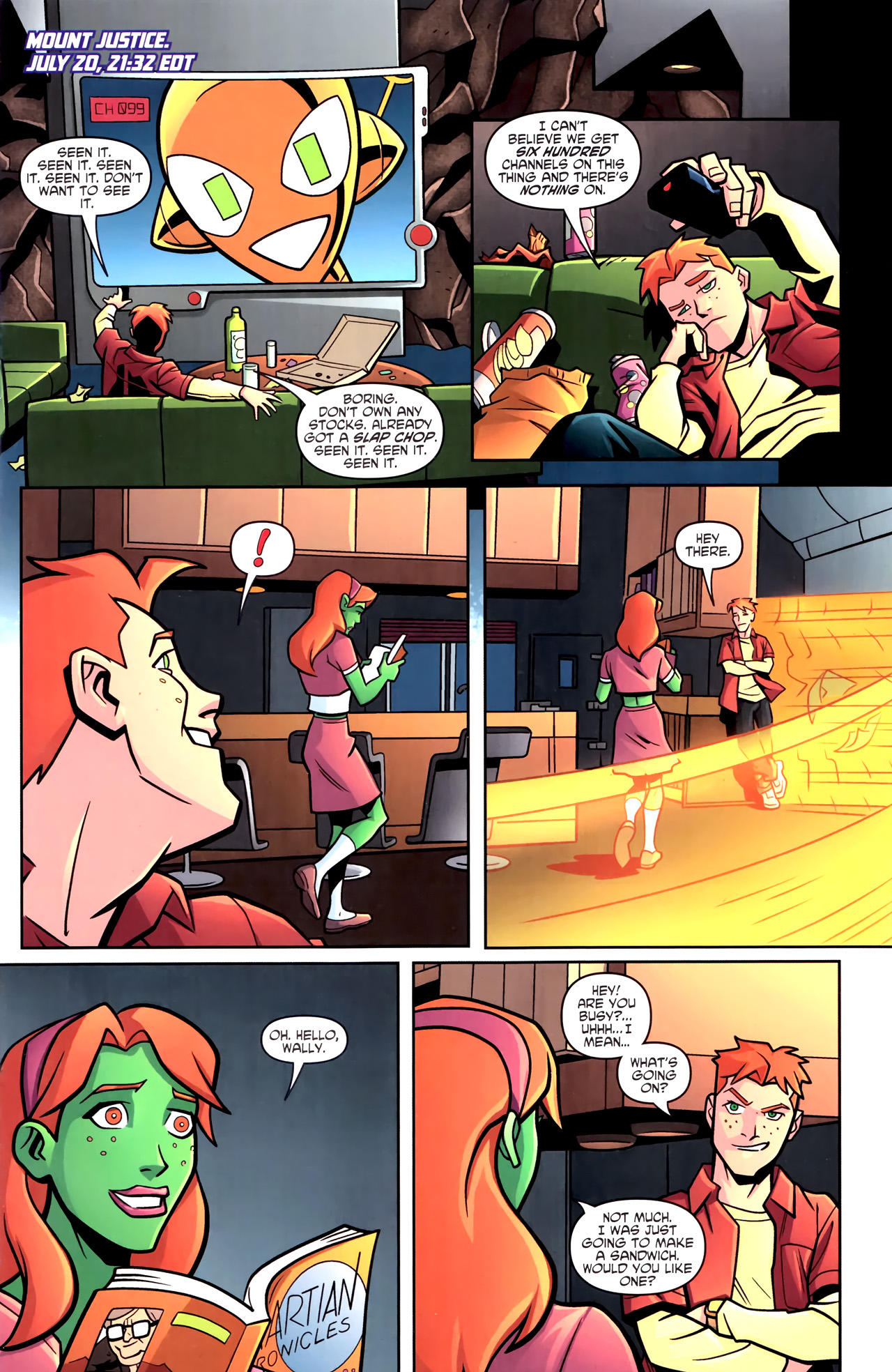 Read online Young Justice (2011) comic -  Issue #5 - 2
