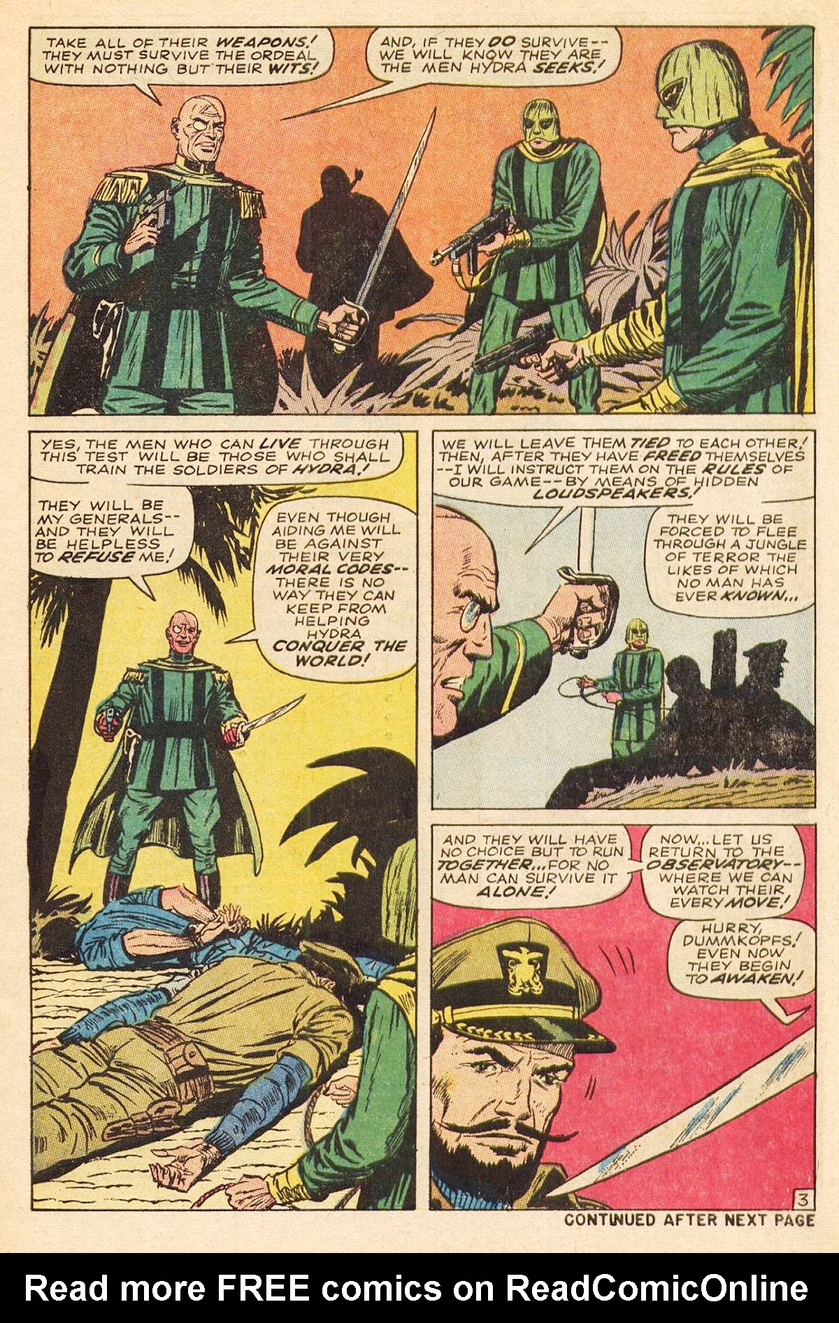 Read online Captain Savage and his Leatherneck Raiders comic -  Issue #3 - 5