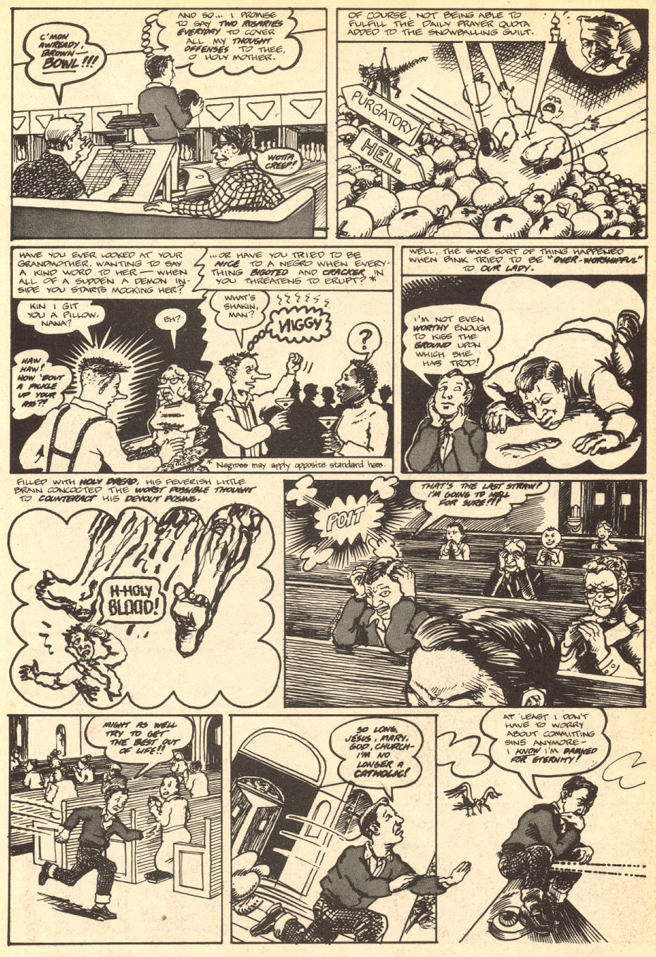 Read online Binky Brown Meets the Holy Virgin Mary comic -  Issue # Full - 37