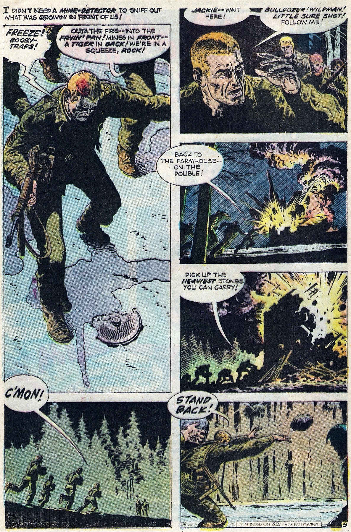 Read online Our Army at War (1952) comic -  Issue #264 - 11