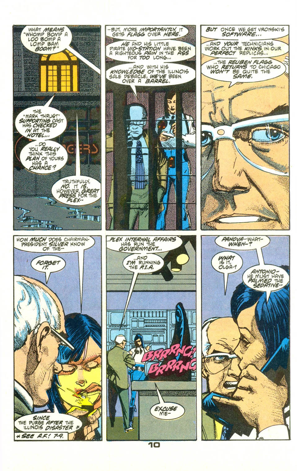 Read online American Flagg! comic -  Issue #23 - 12