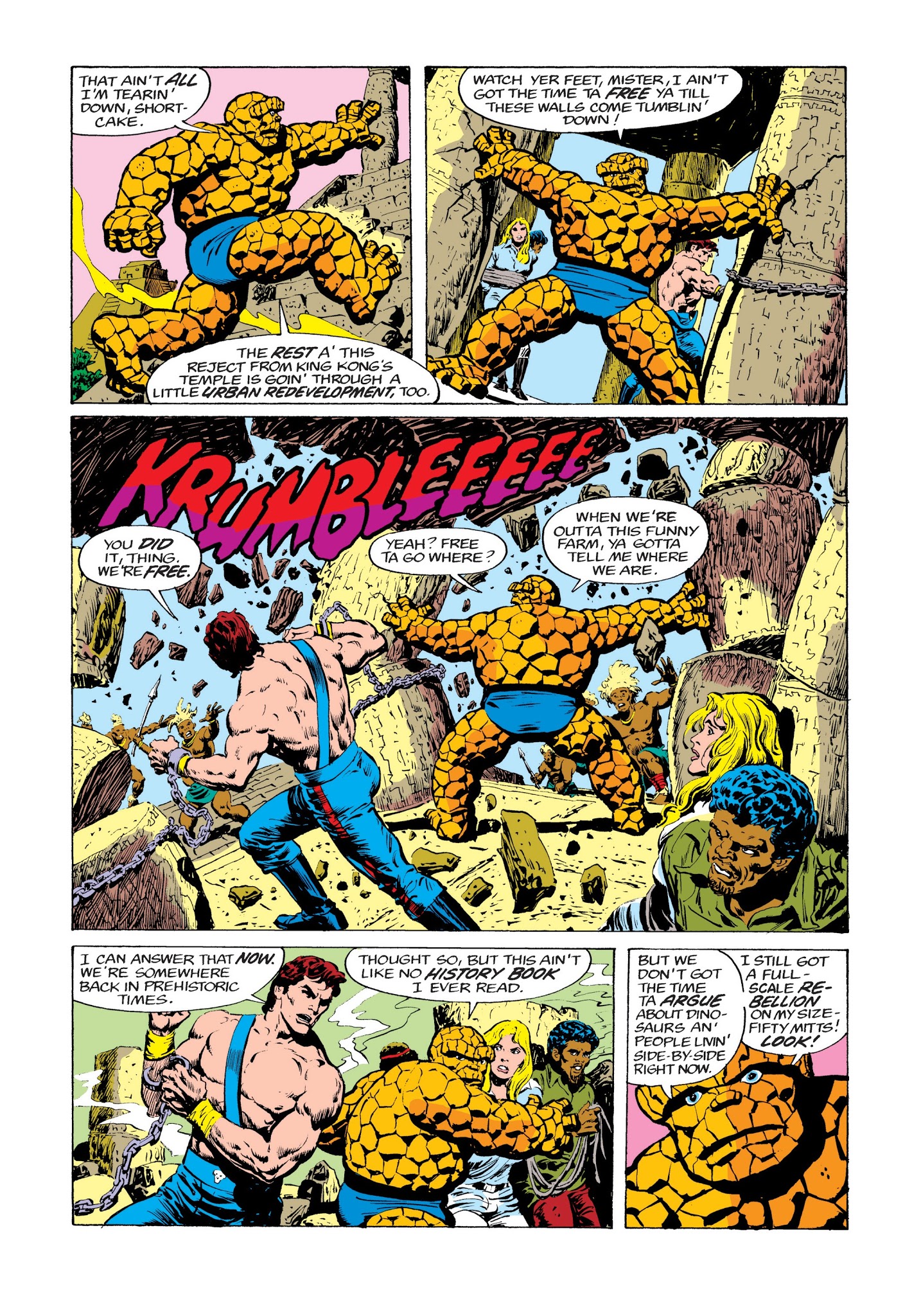 Read online Marvel Masterworks: Marvel Two-In-One comic -  Issue # TPB 3 - 270