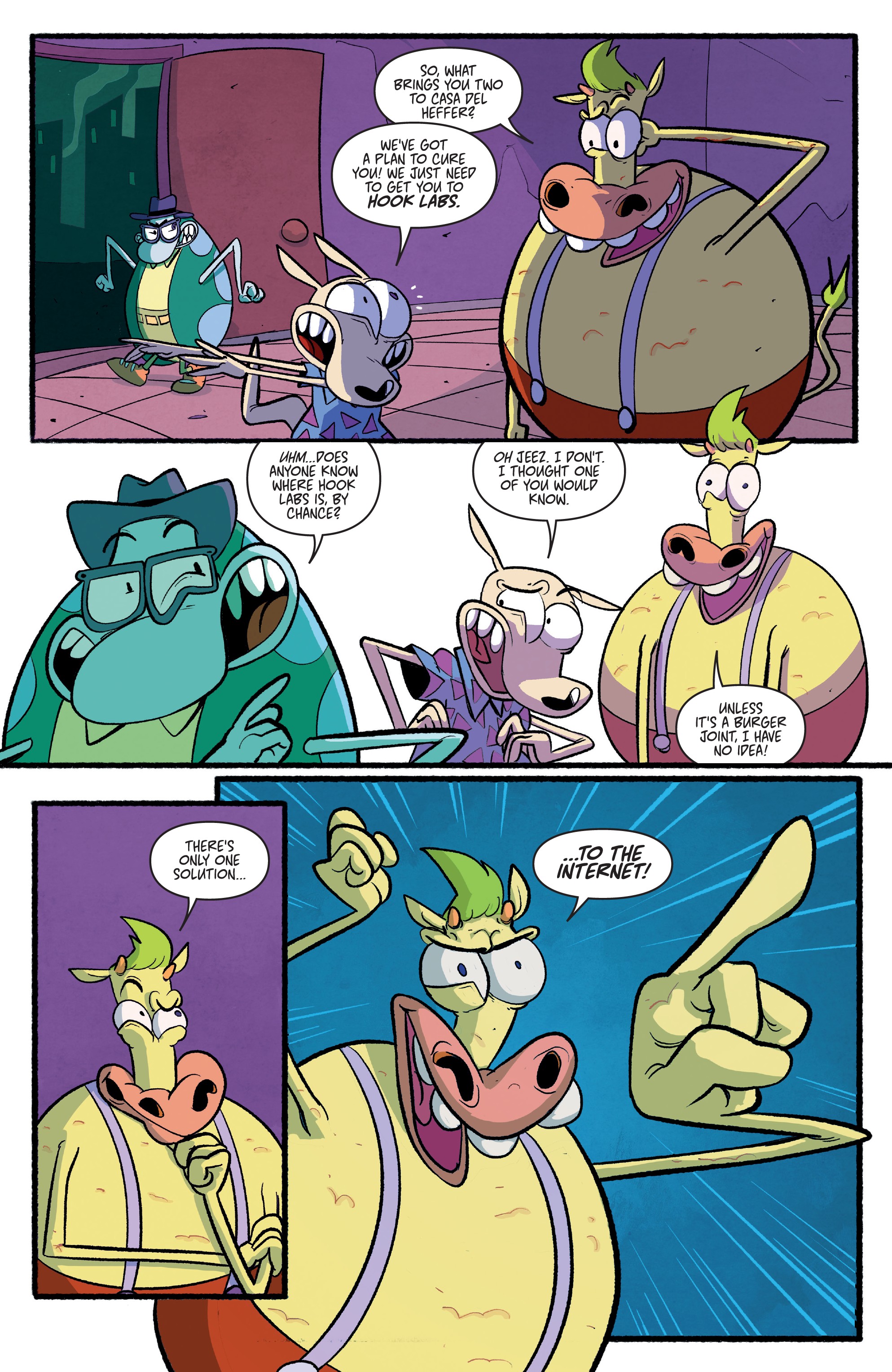 Read online Rocko's Modern Afterlife comic -  Issue #3 - 5