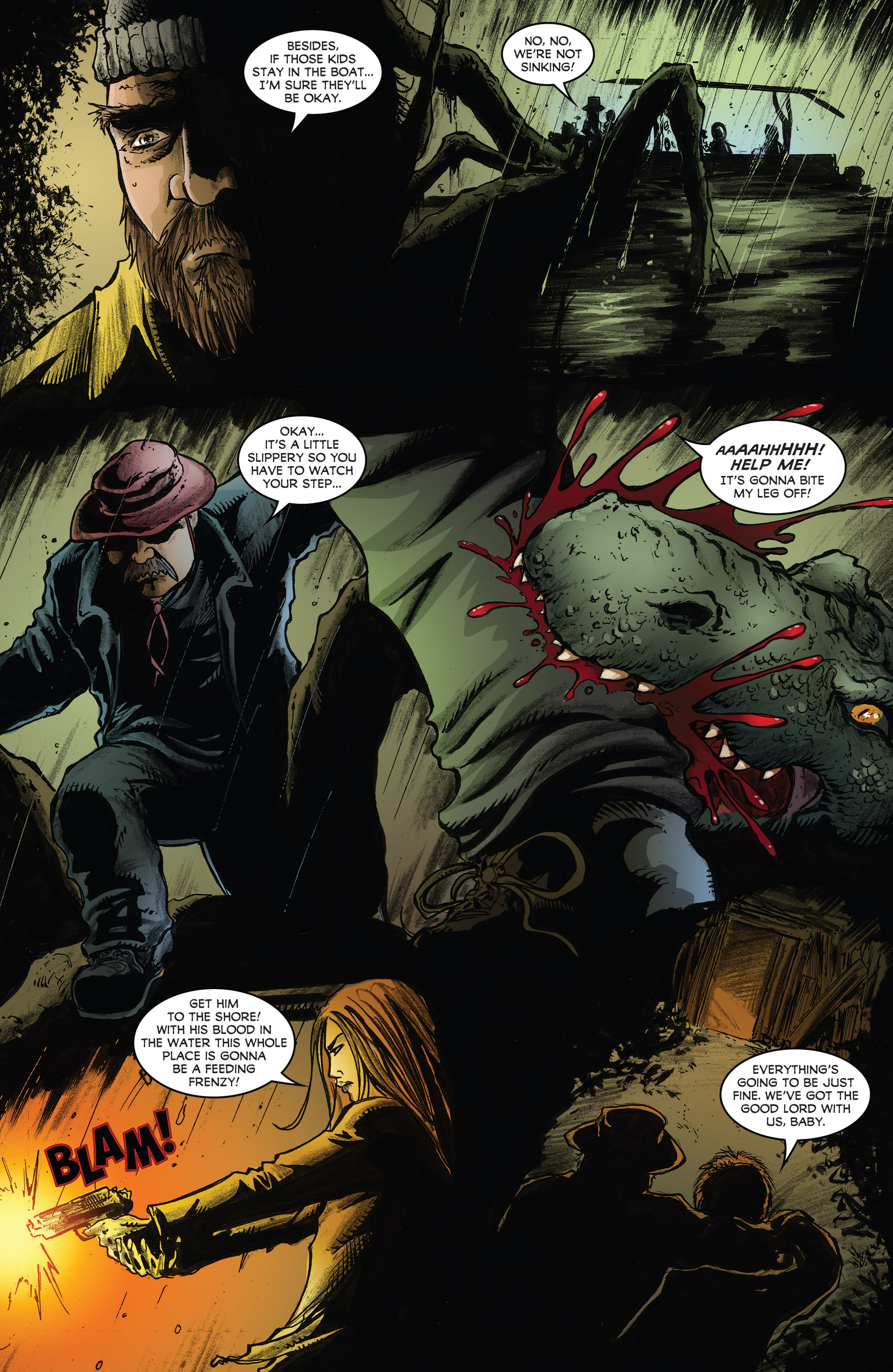 Read online Adam Green's Hatchet comic -  Issue #0 - 10