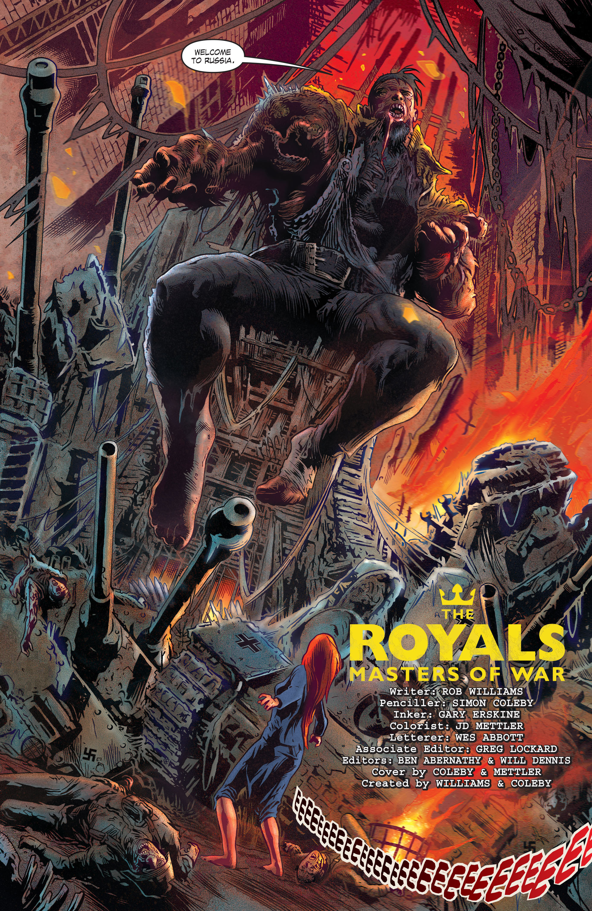 Read online The Royals: Masters of War comic -  Issue #4 - 3