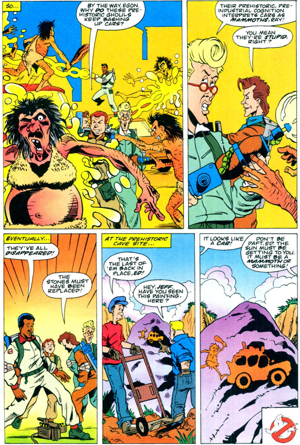 Read online Real Ghostbusters comic -  Issue #21 - 32
