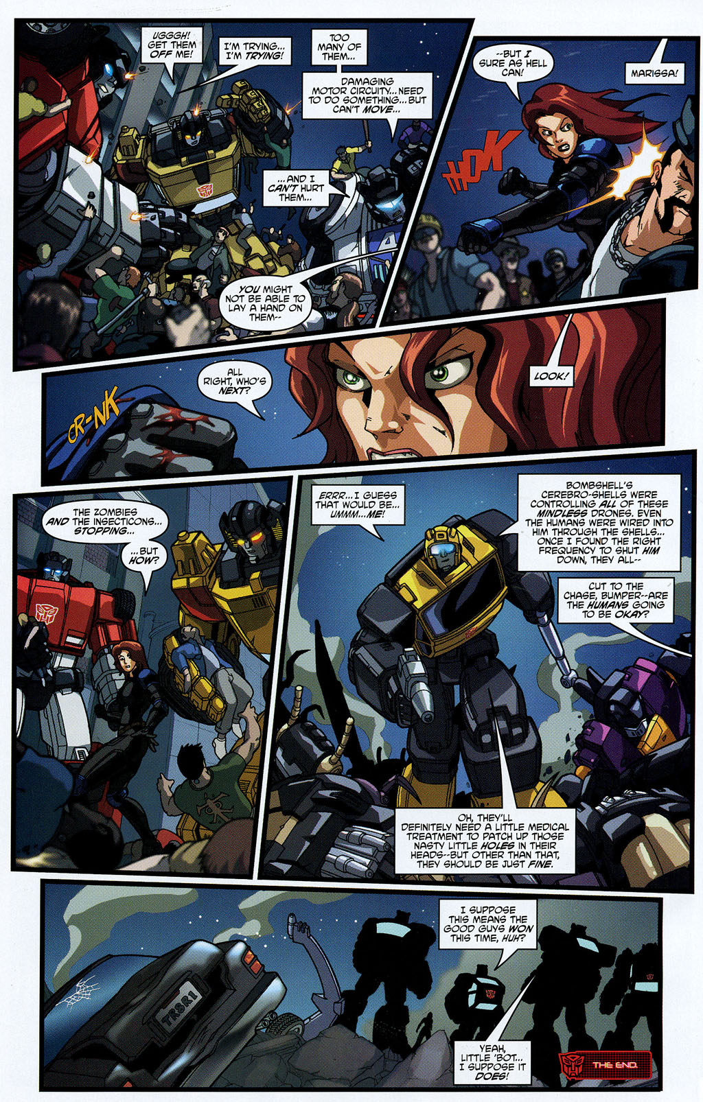 Read online Transformers: Generation 1 (2004) comic -  Issue #8 - 23