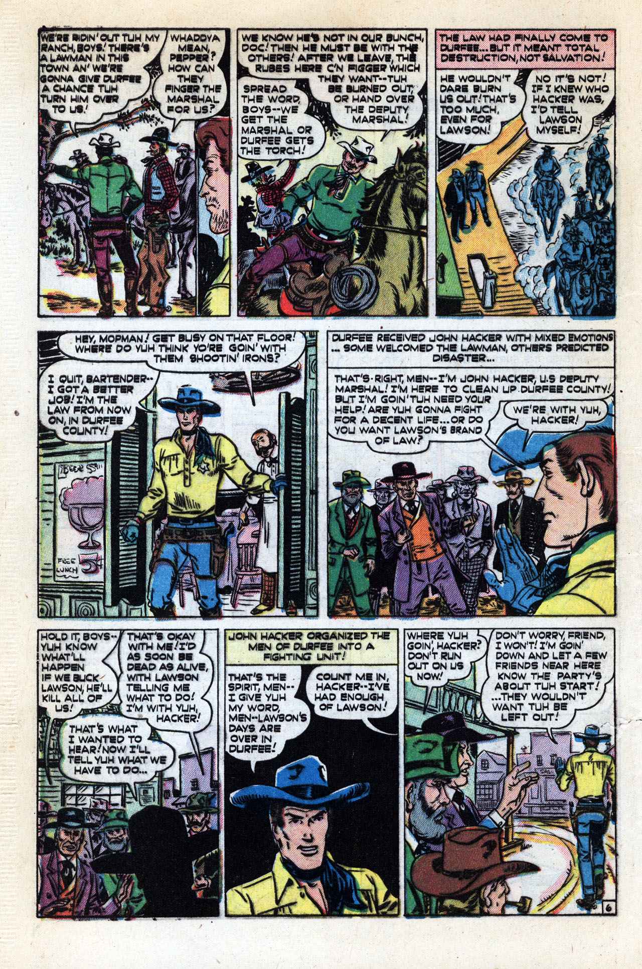 Read online Western Outlaws and Sheriffs comic -  Issue #61 - 8