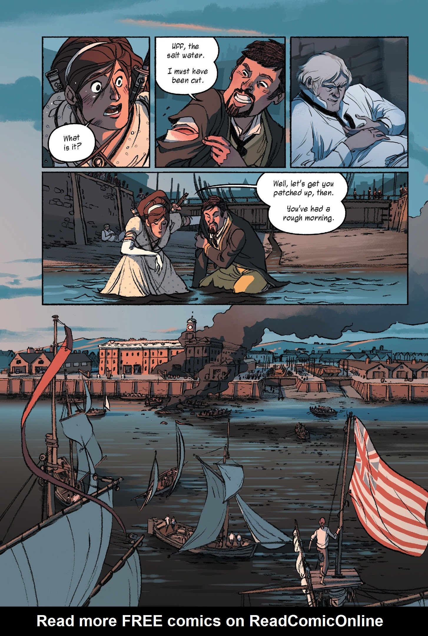 Read online Delilah Dirk and the King's Shilling comic -  Issue # TPB (Part 3) - 42