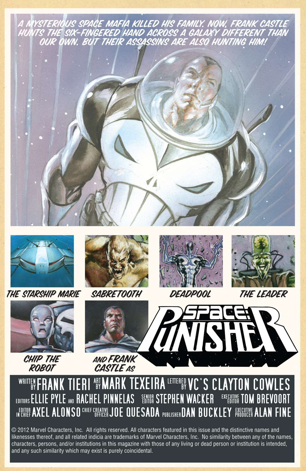 Read online Space: Punisher comic -  Issue #2 - 2