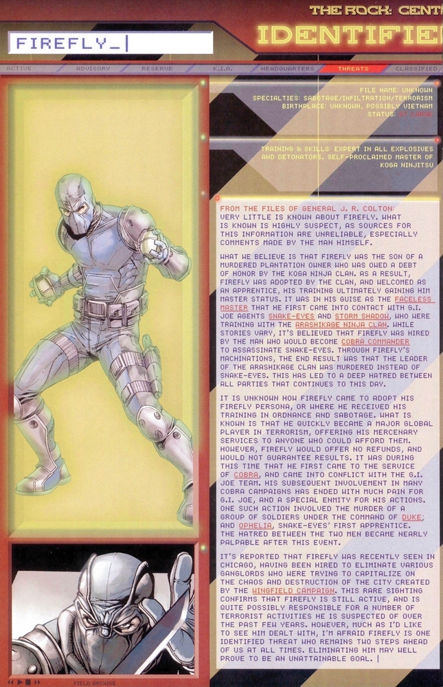 Read online G.I. Joe: Data Desk Handbook comic -  Issue #1 - 25