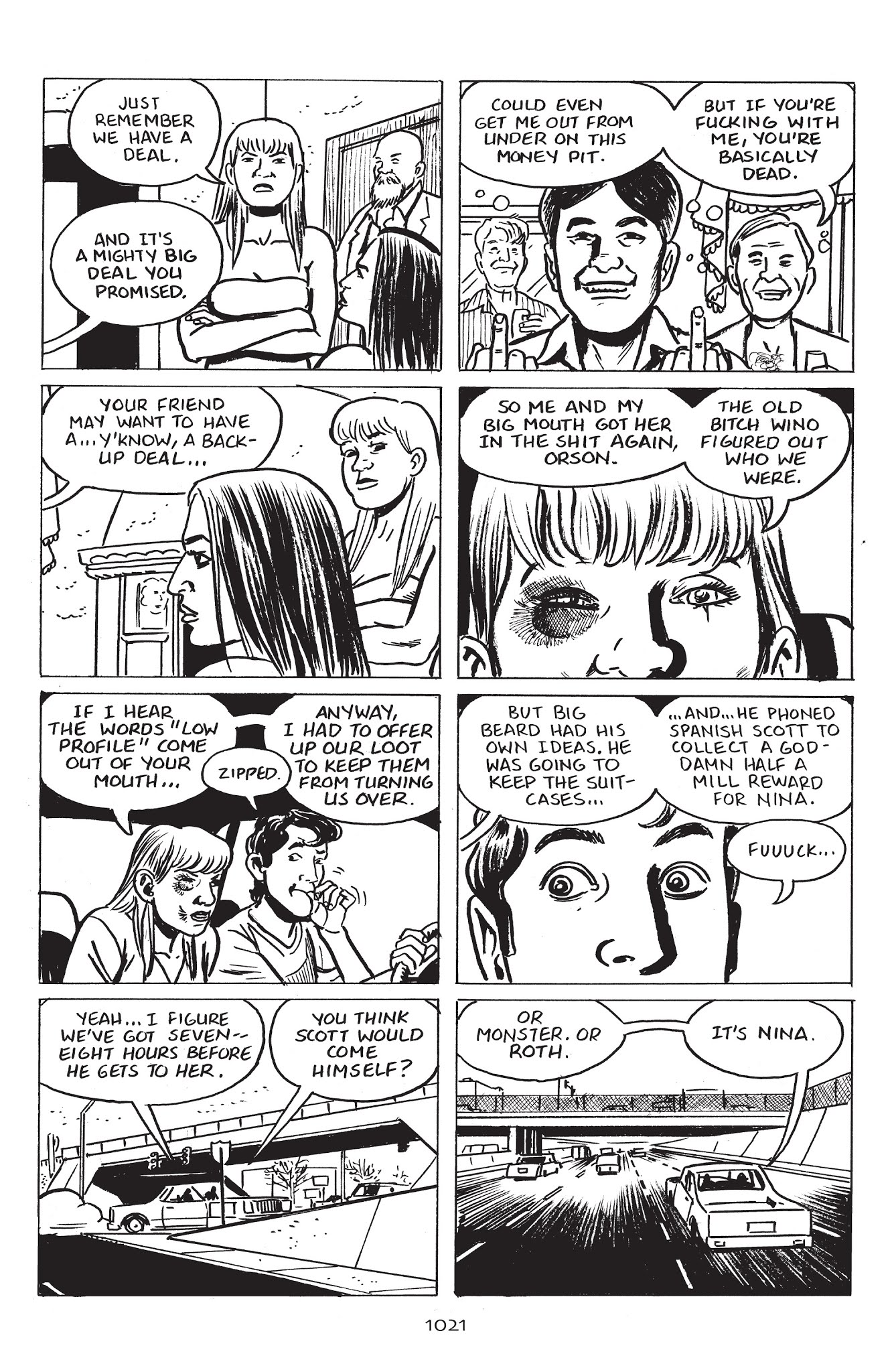 Read online Stray Bullets: Sunshine & Roses comic -  Issue #37 - 9