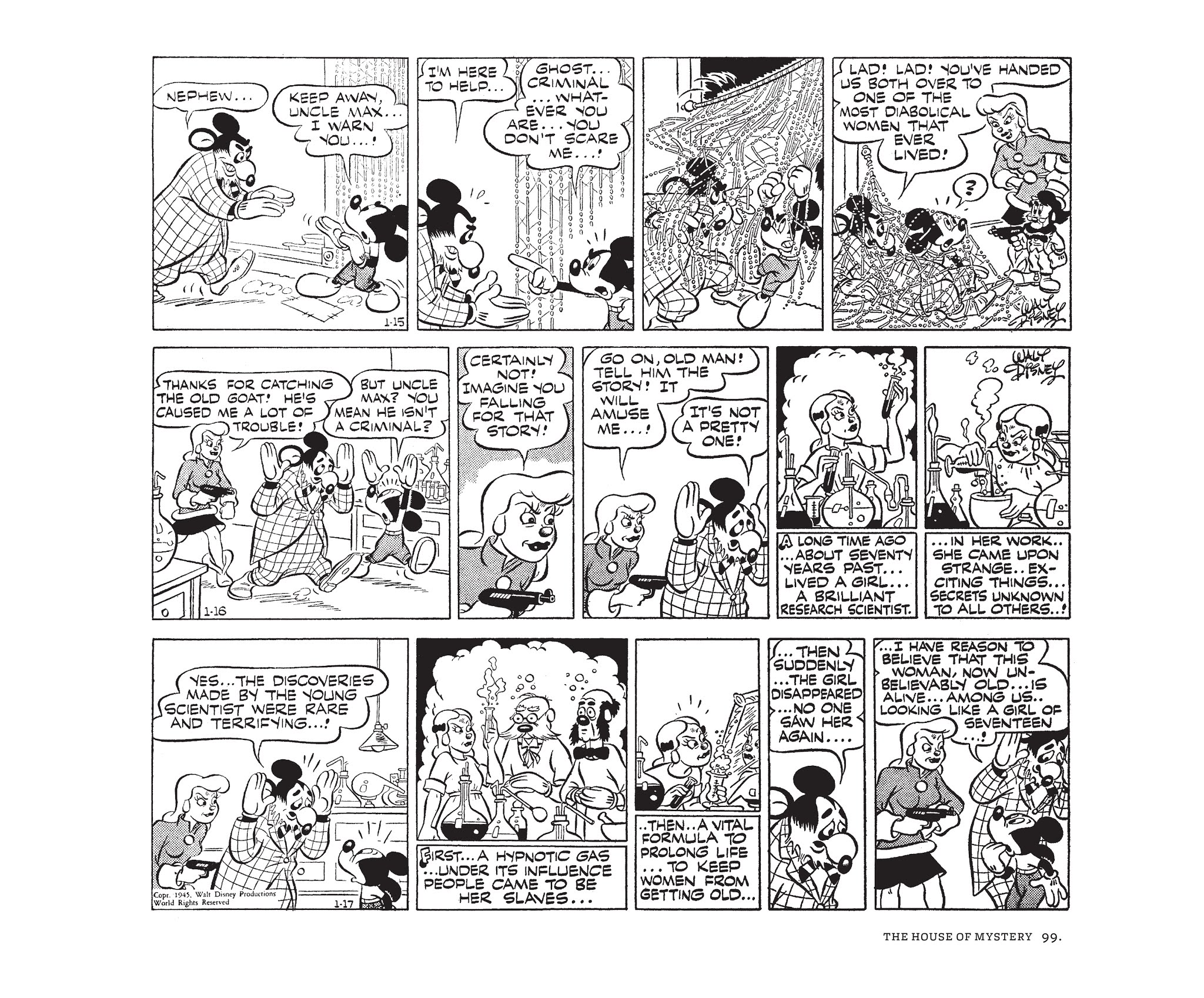 Read online Walt Disney's Mickey Mouse by Floyd Gottfredson comic -  Issue # TPB 8 (Part 1) - 99
