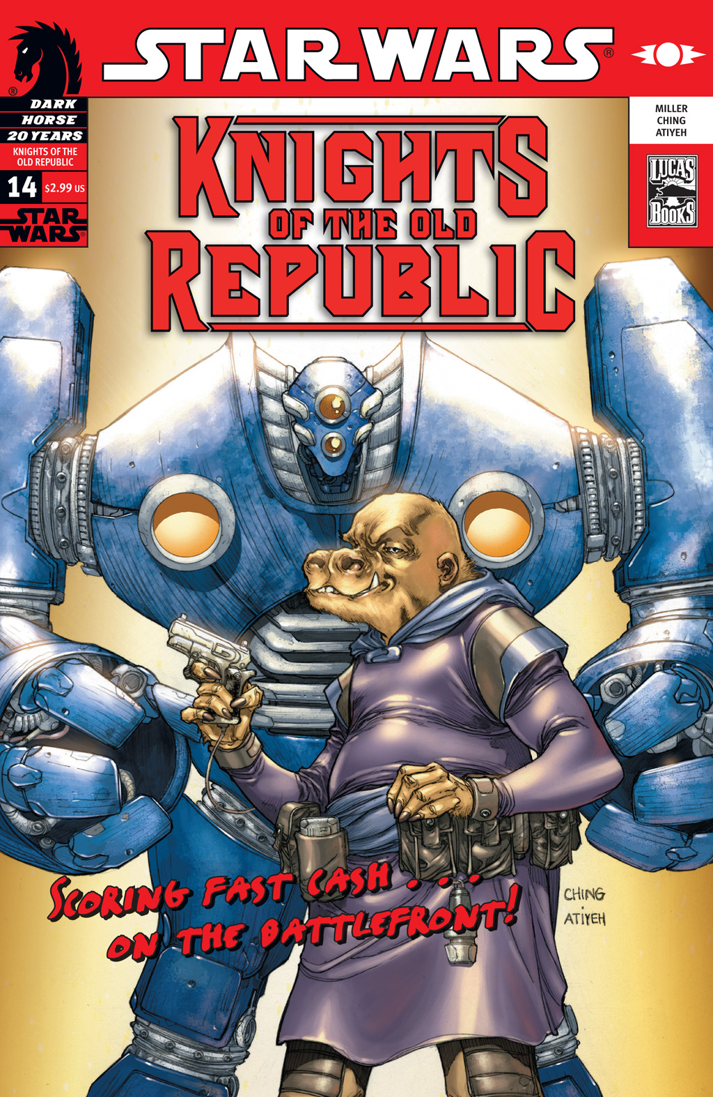 Read online Star Wars: Knights Of The Old Republic comic -  Issue #14 - 1