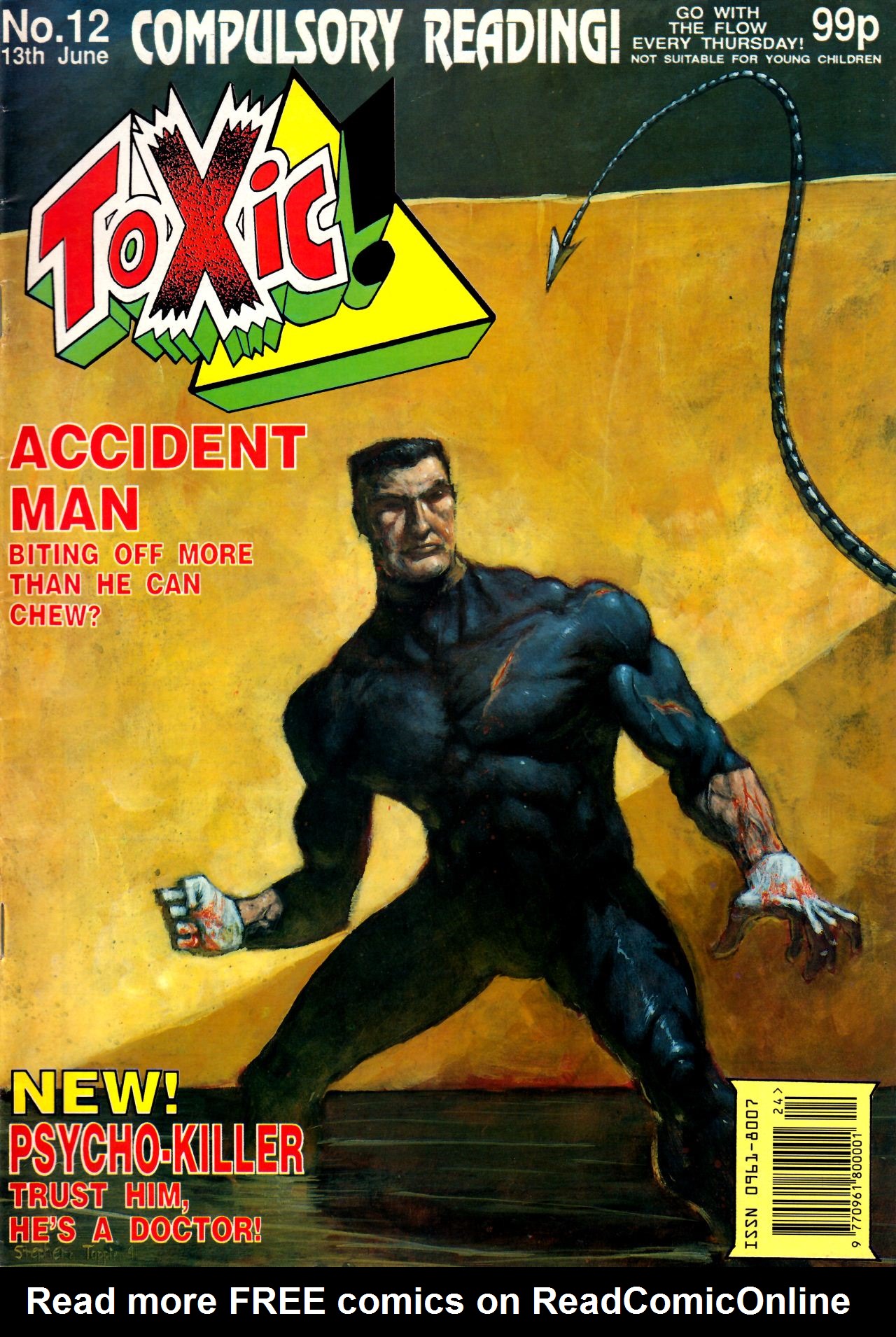 Read online Toxic! comic -  Issue #12 - 1