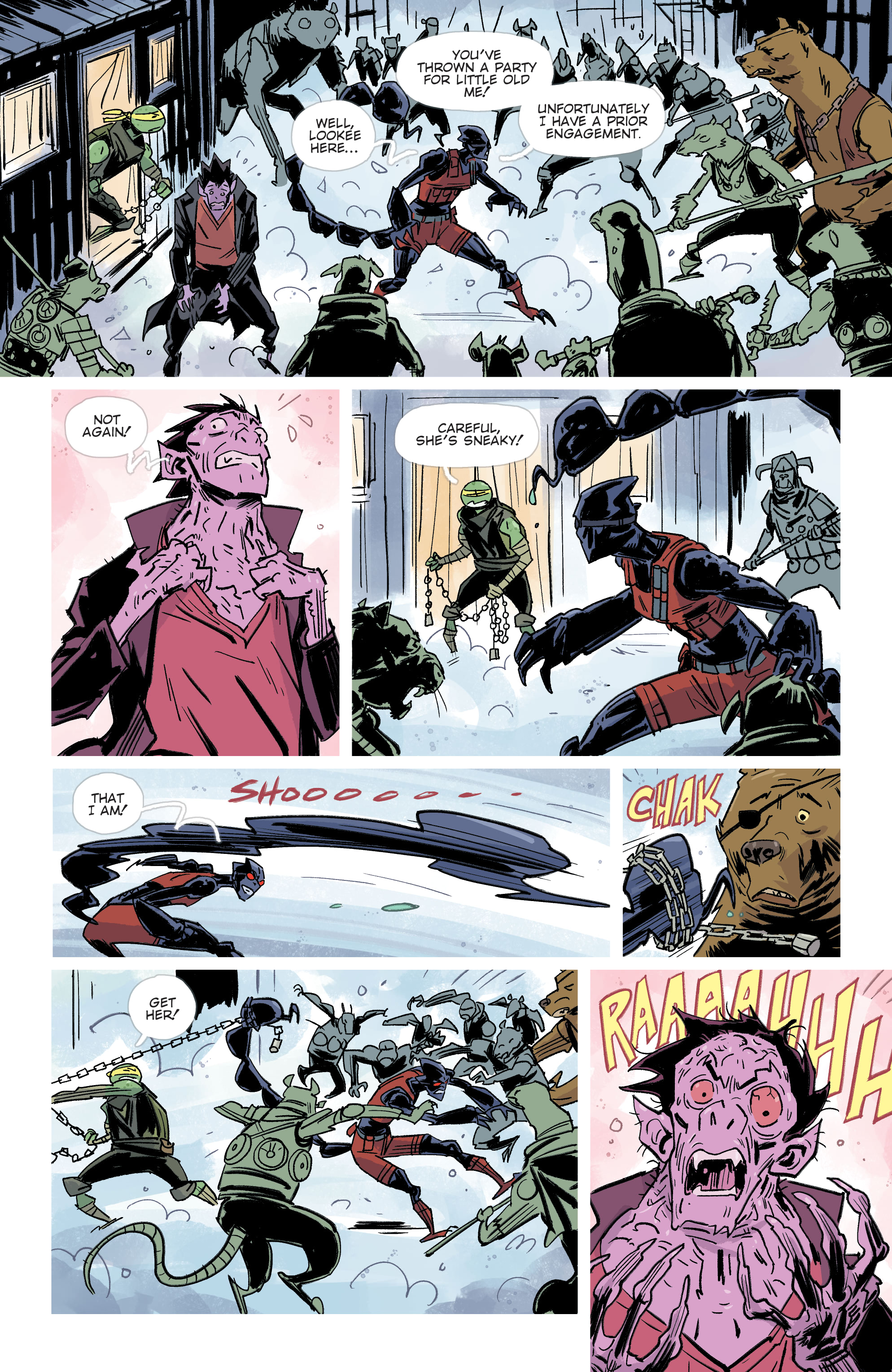 Read online Teenage Mutant Ninja Turtles: Jennika II comic -  Issue #3 - 11