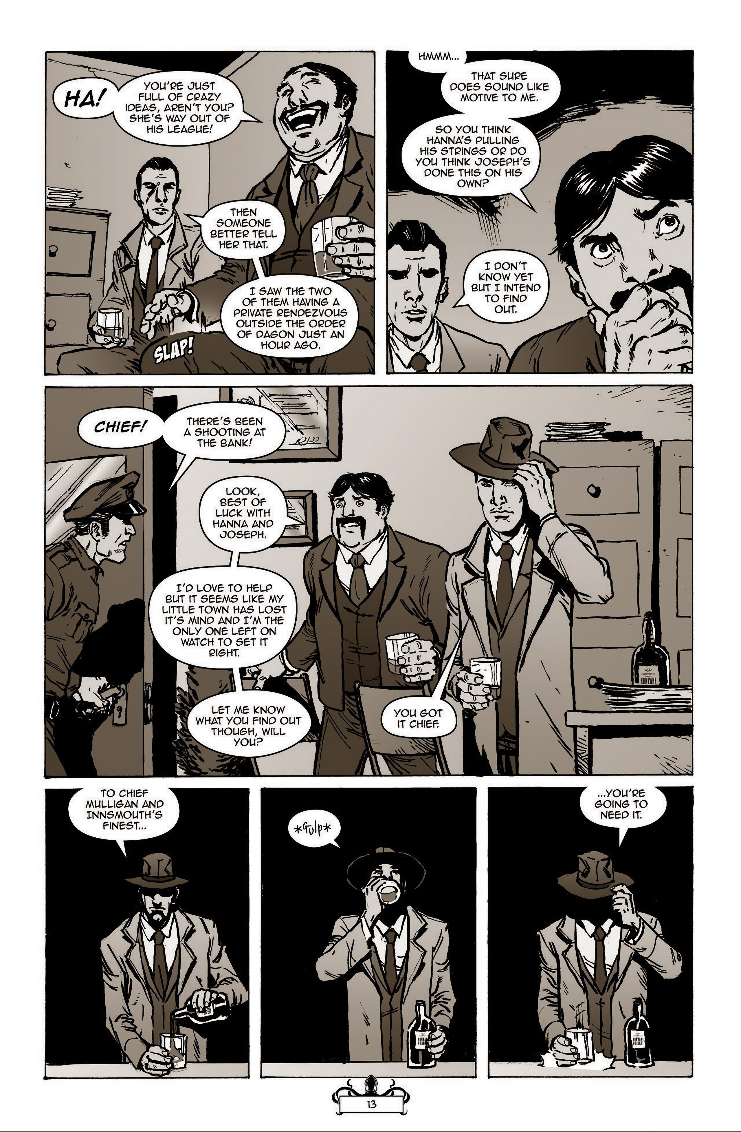 Read online Lovecraft P.I. - A Shot in the Dark comic -  Issue # TPB - 41