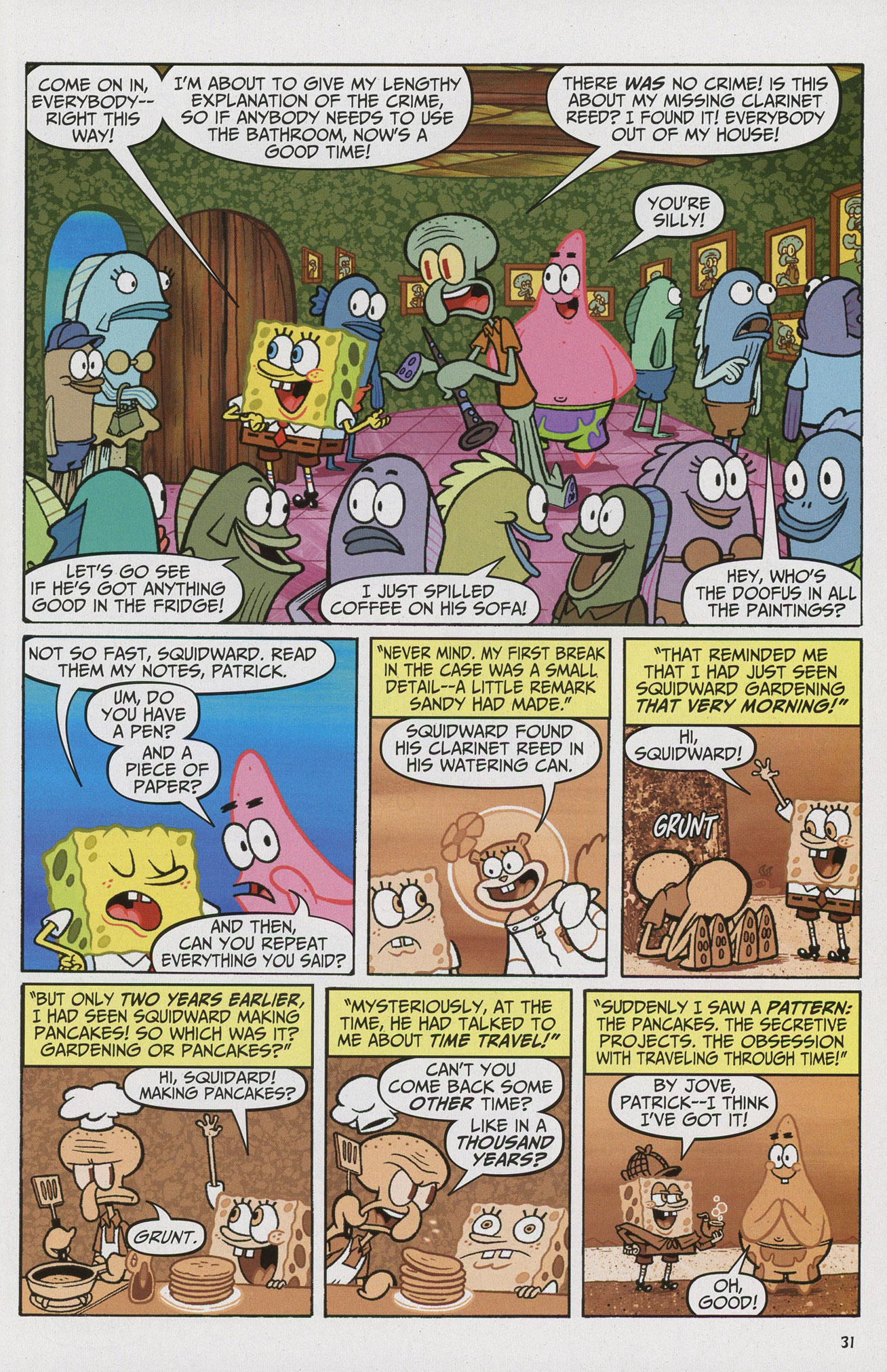 Read online SpongeBob Comics comic -  Issue #13 - 32