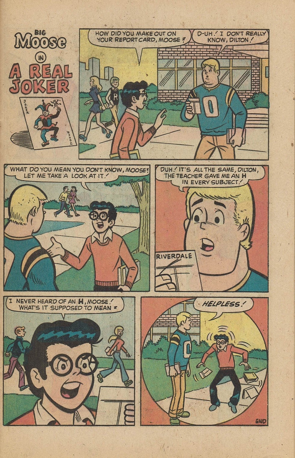 Read online Archie's Joke Book Magazine comic -  Issue #209 - 21