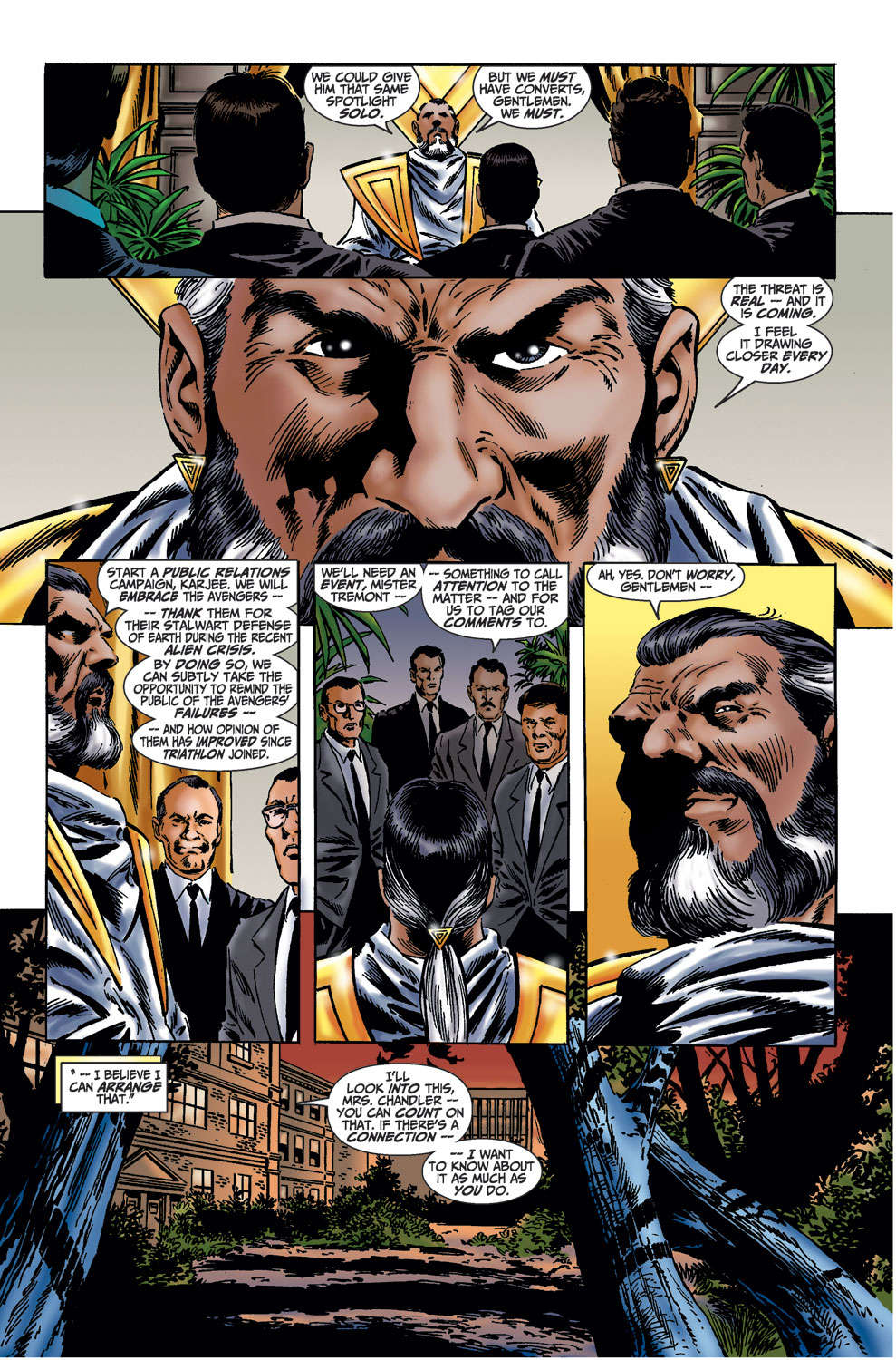 Read online Avengers (1998) comic -  Issue #36 - 12