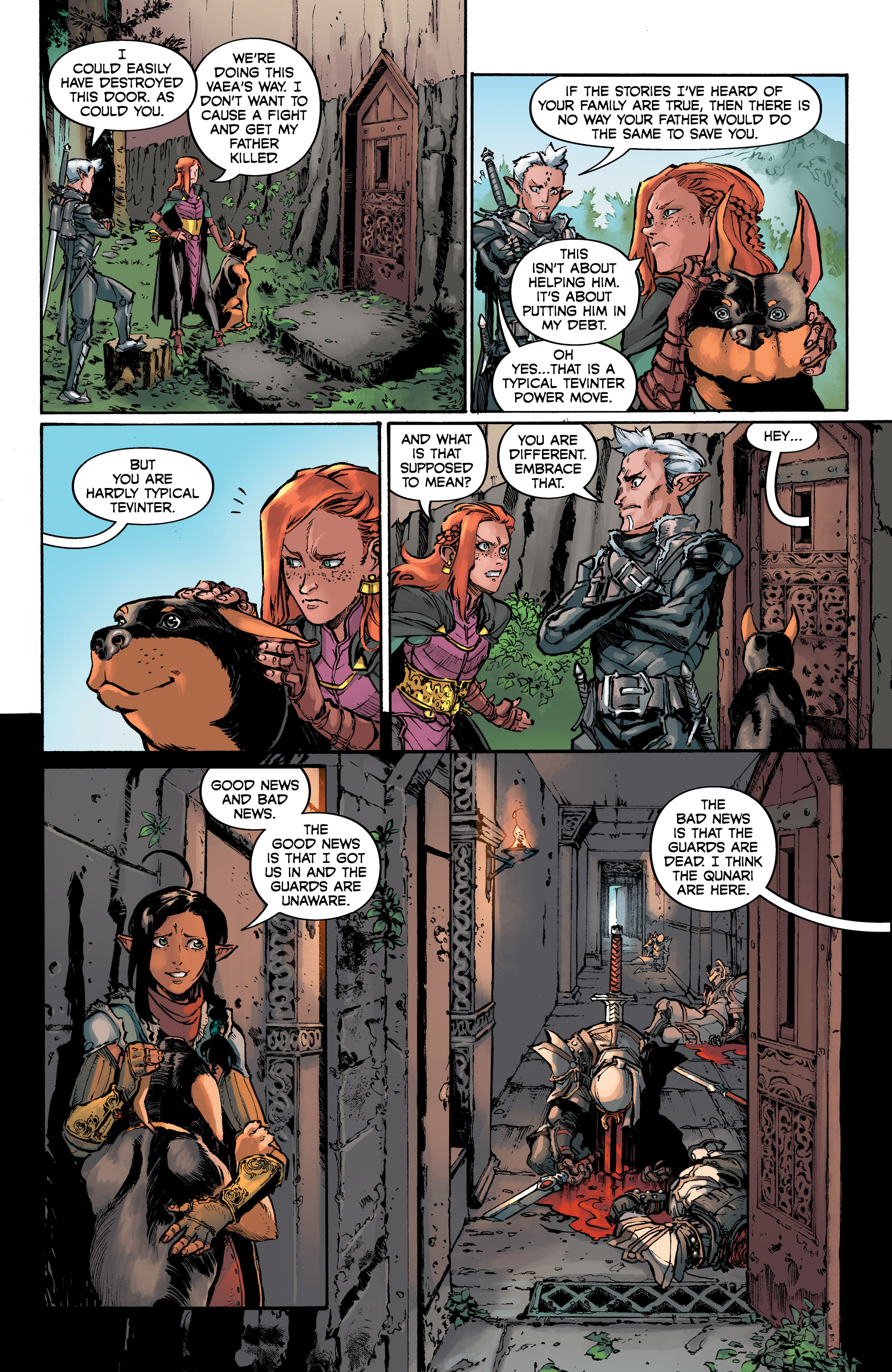 Read online Dragon Age: Blue Wraith comic -  Issue #2 - 18