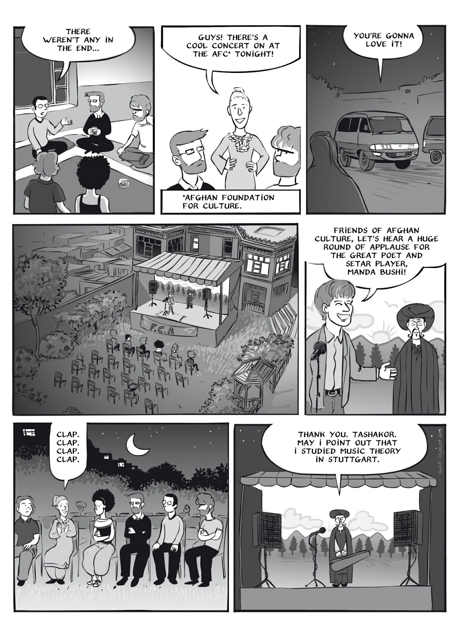 Read online Kabul Disco: How I Managed Not to be Abducted in Afghanistan comic -  Issue # TPB - 89