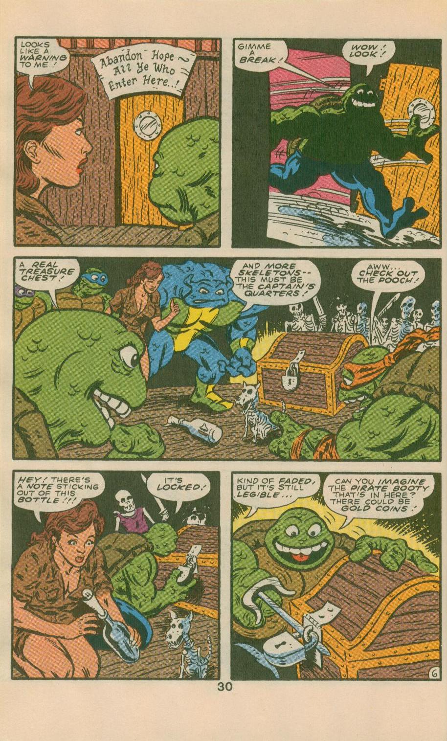 Read online Teenage Mutant Ninja Turtles Adventures (1989) comic -  Issue # _Spring 1991 - 32