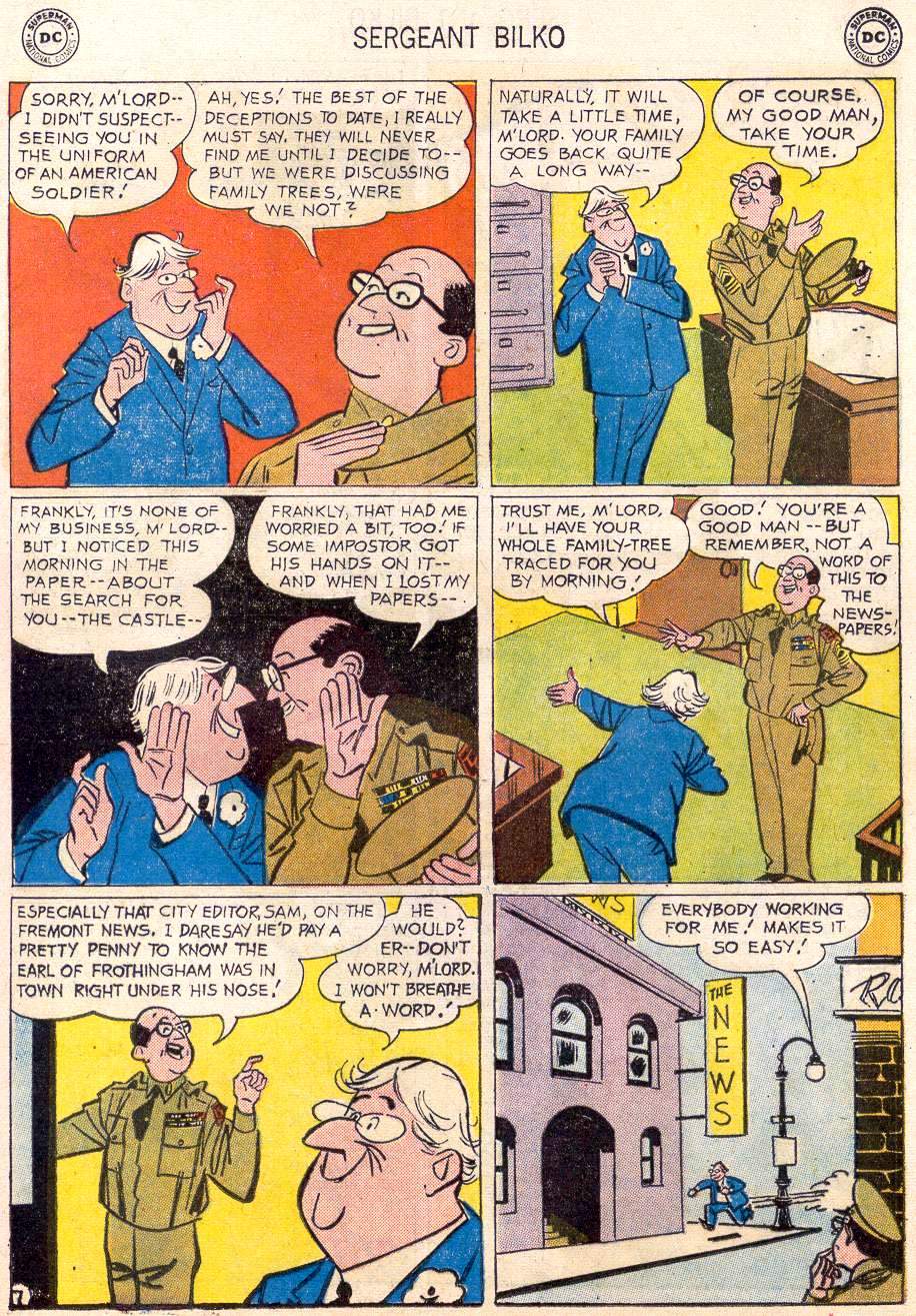 Read online Sergeant Bilko comic -  Issue #17 - 9