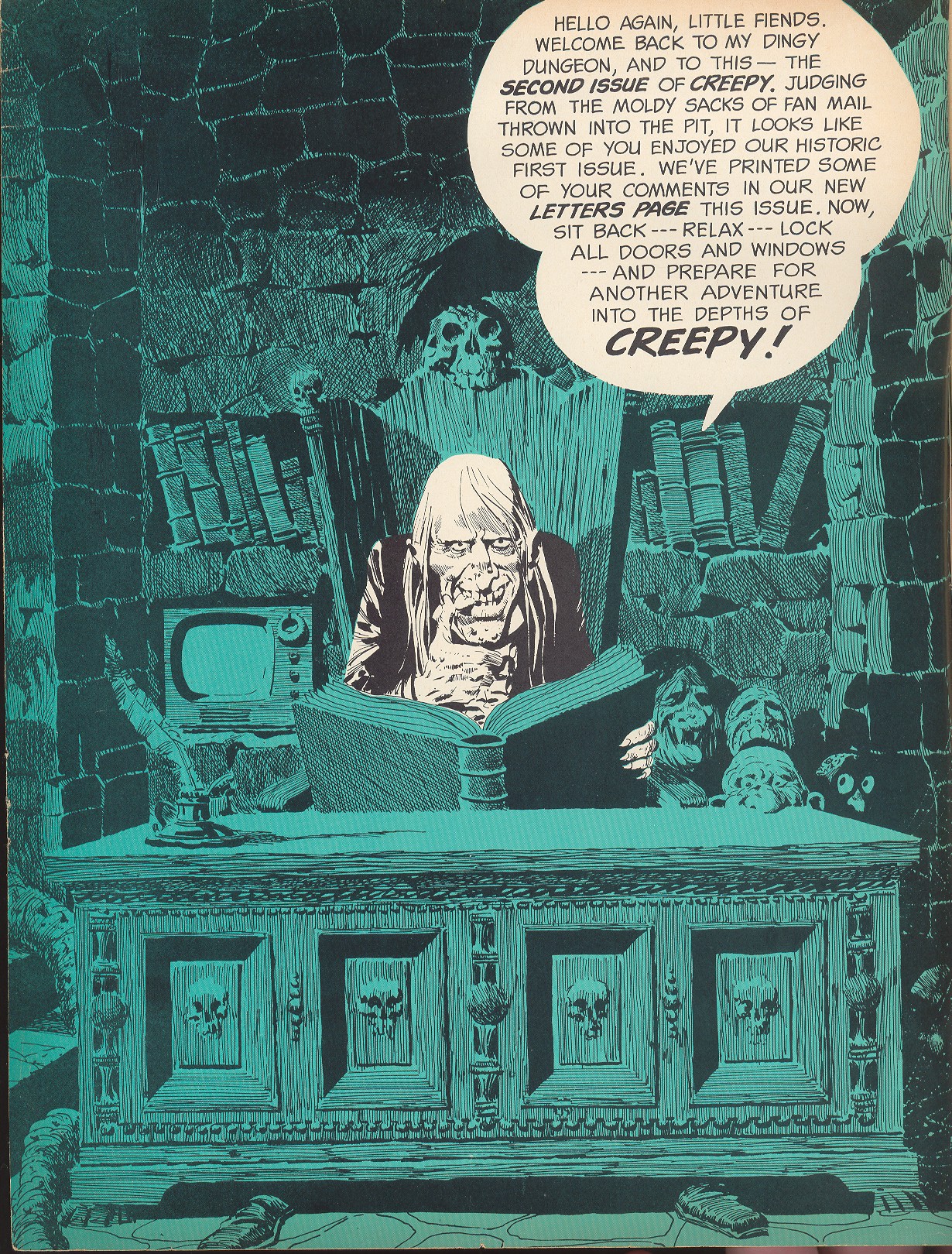 Read online Creepy (1964) comic -  Issue #2 - 2