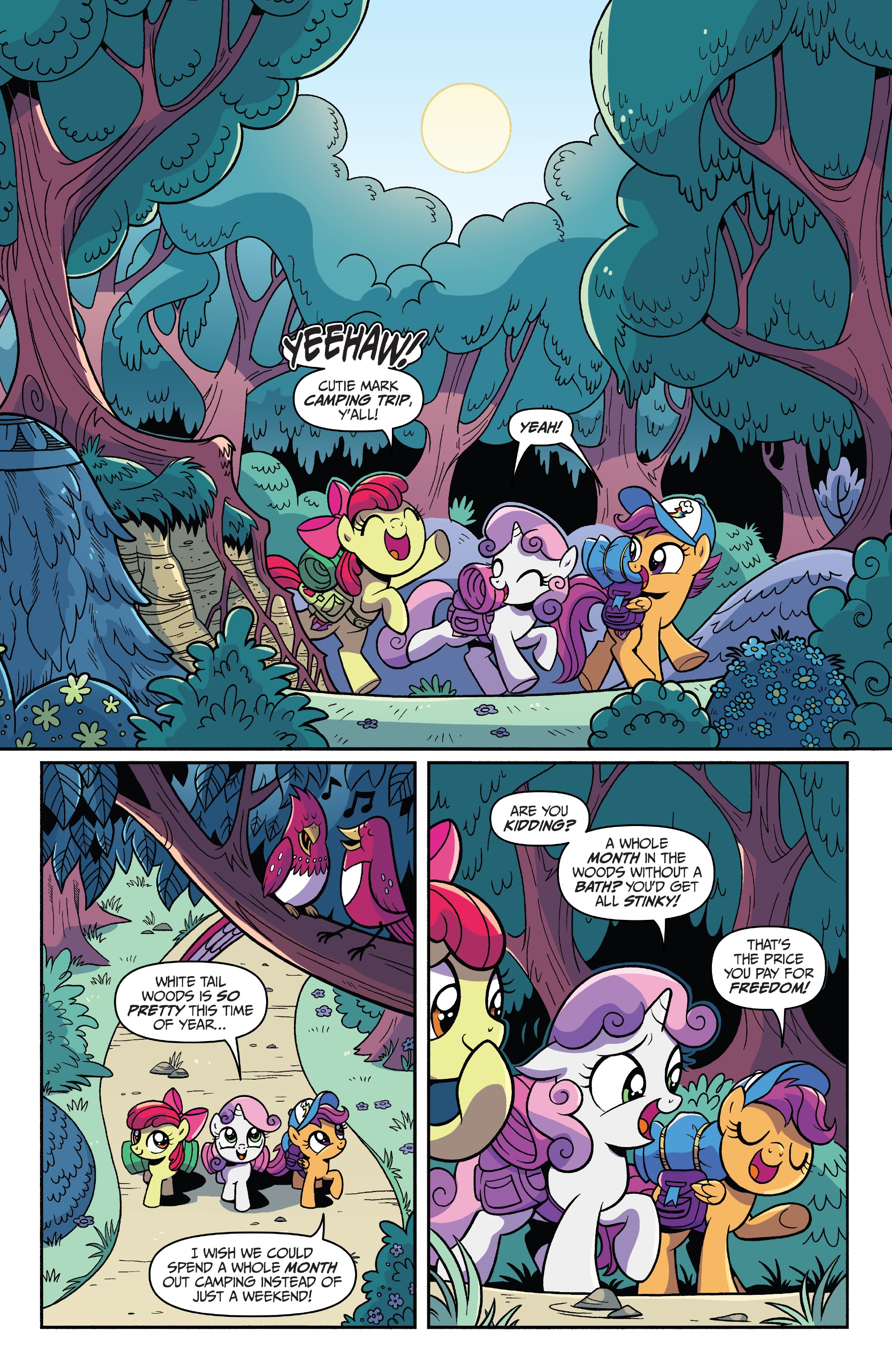 Read online My Little Pony: Spirit of the Forest comic -  Issue #1 - 3