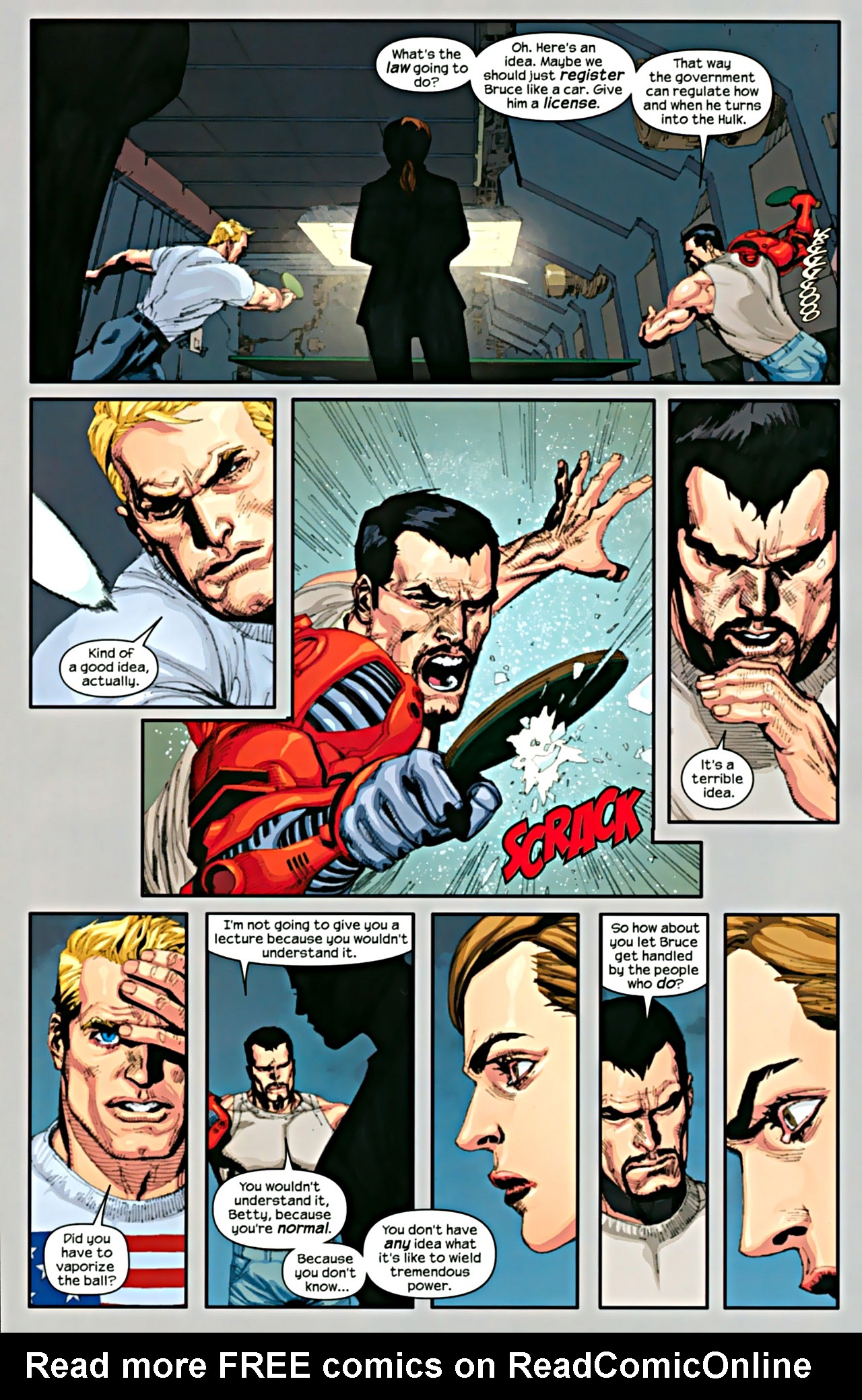 Read online Ultimate Wolverine vs. Hulk comic -  Issue #4 - 9