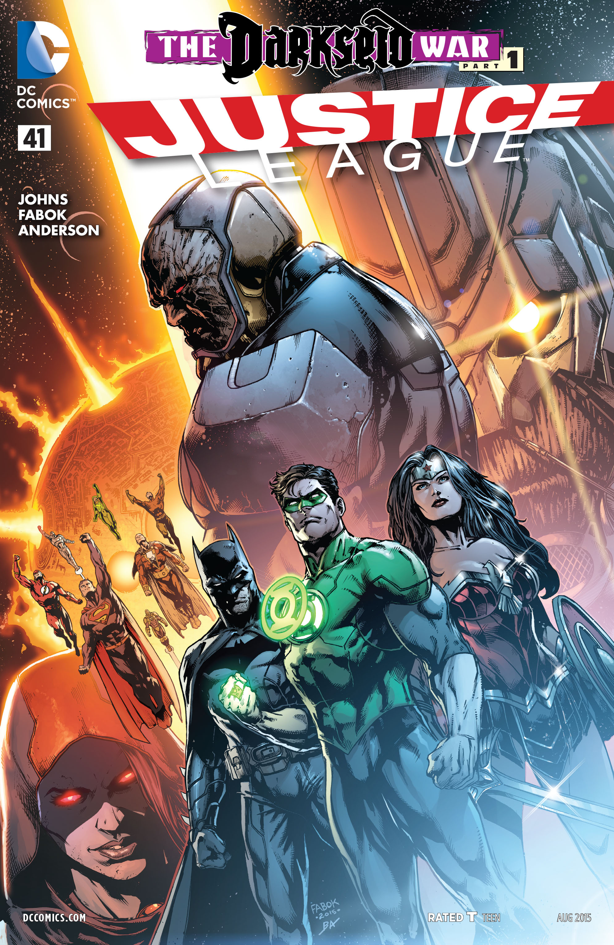 Read online Justice League (2011) comic -  Issue #41 - 1