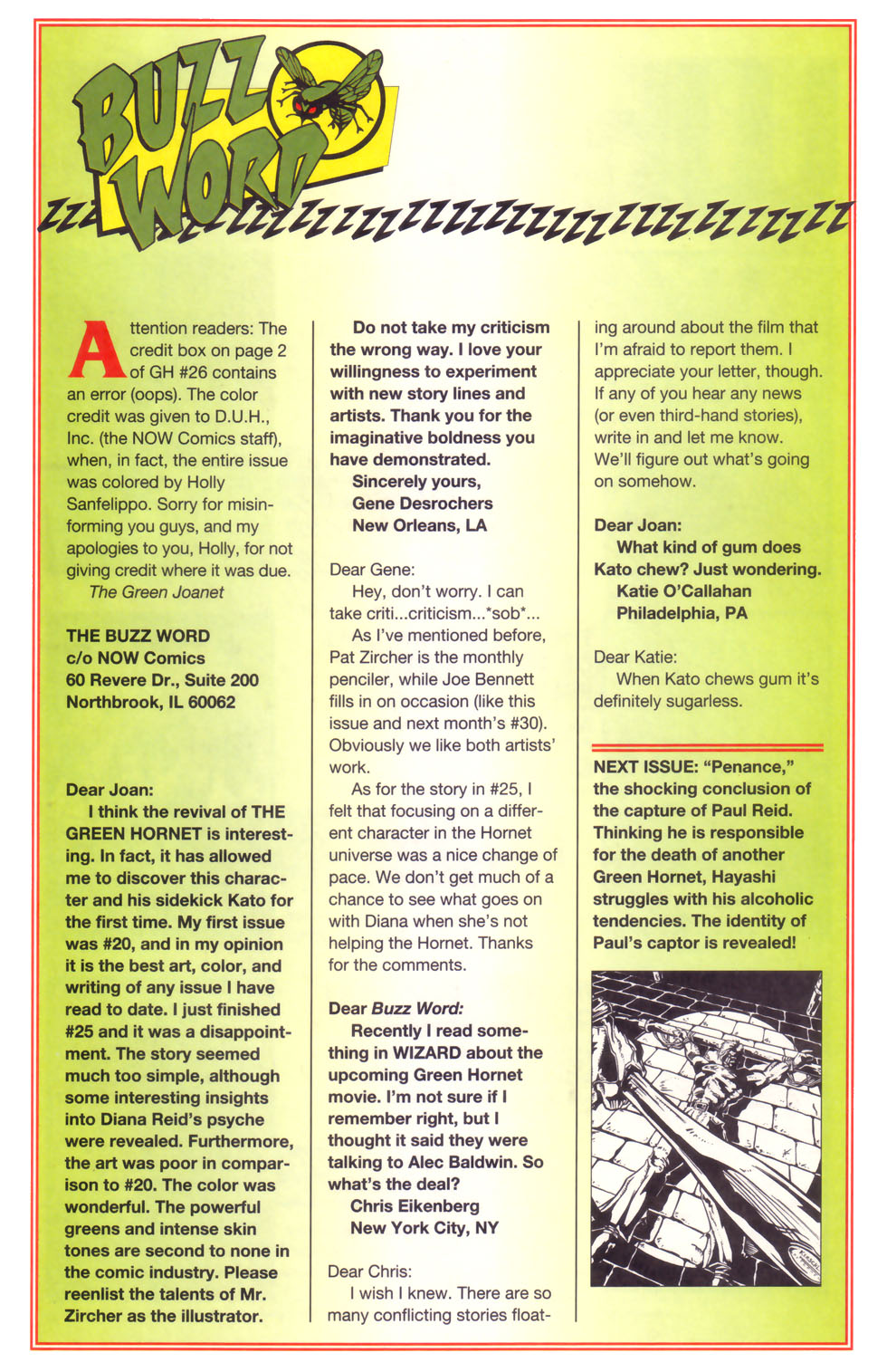 Read online The Green Hornet (1991) comic -  Issue #29 - 22