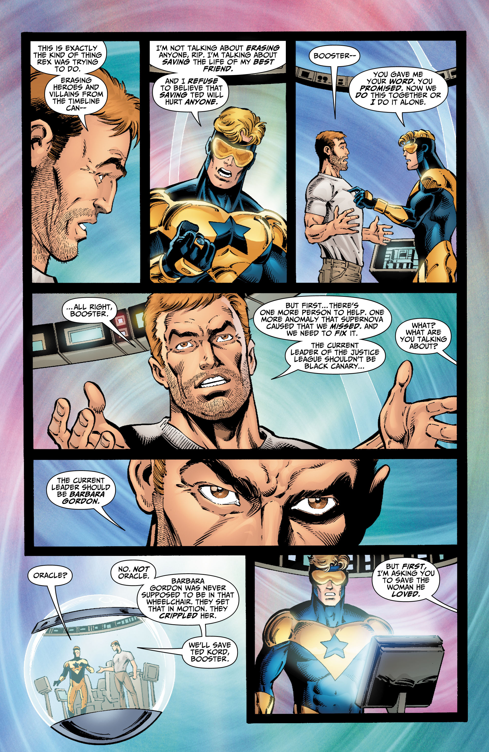 Read online Booster Gold (2007) comic -  Issue #4 - 22
