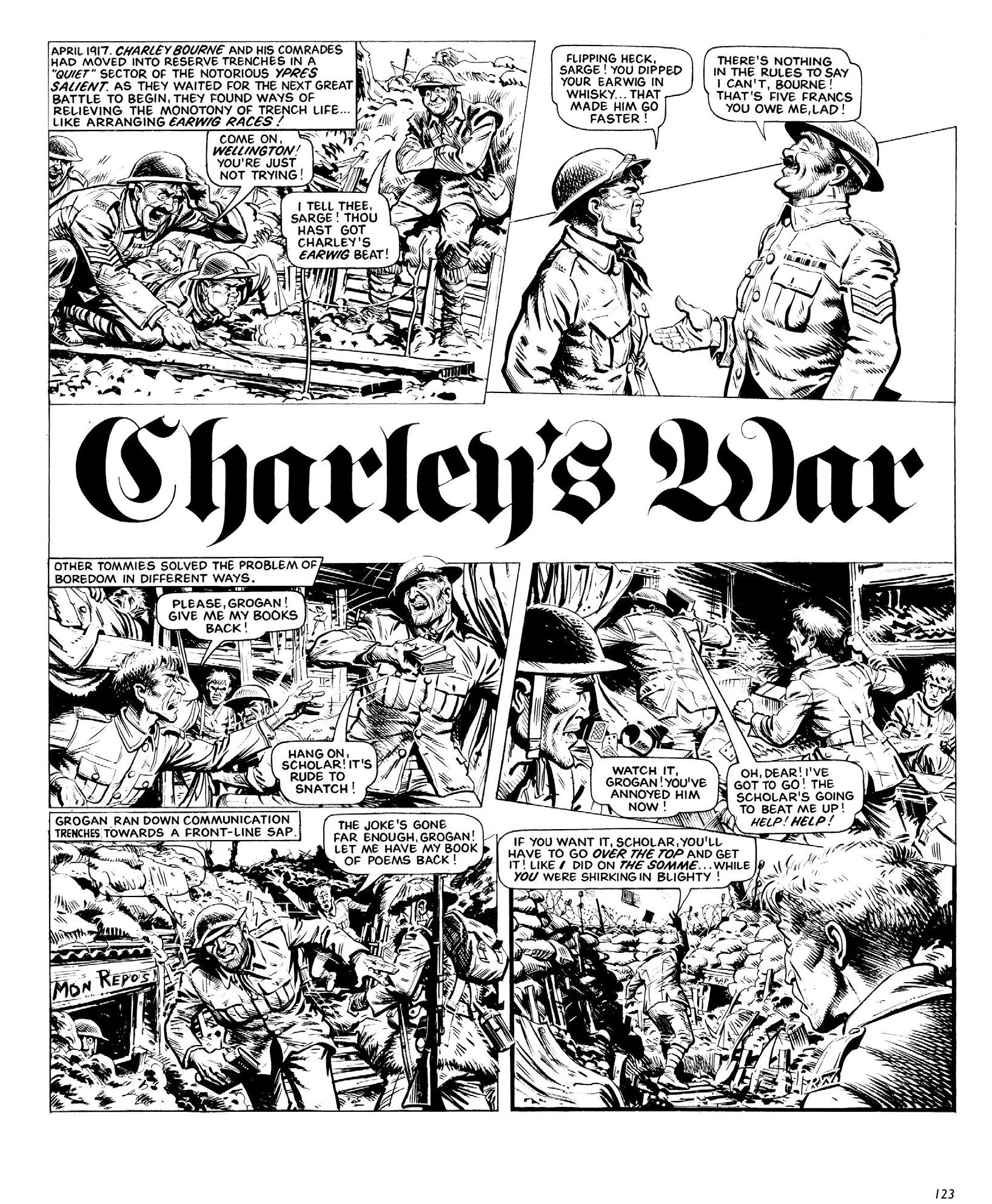Read online Charley's War: The Definitive Collection comic -  Issue # TPB 2 - 123